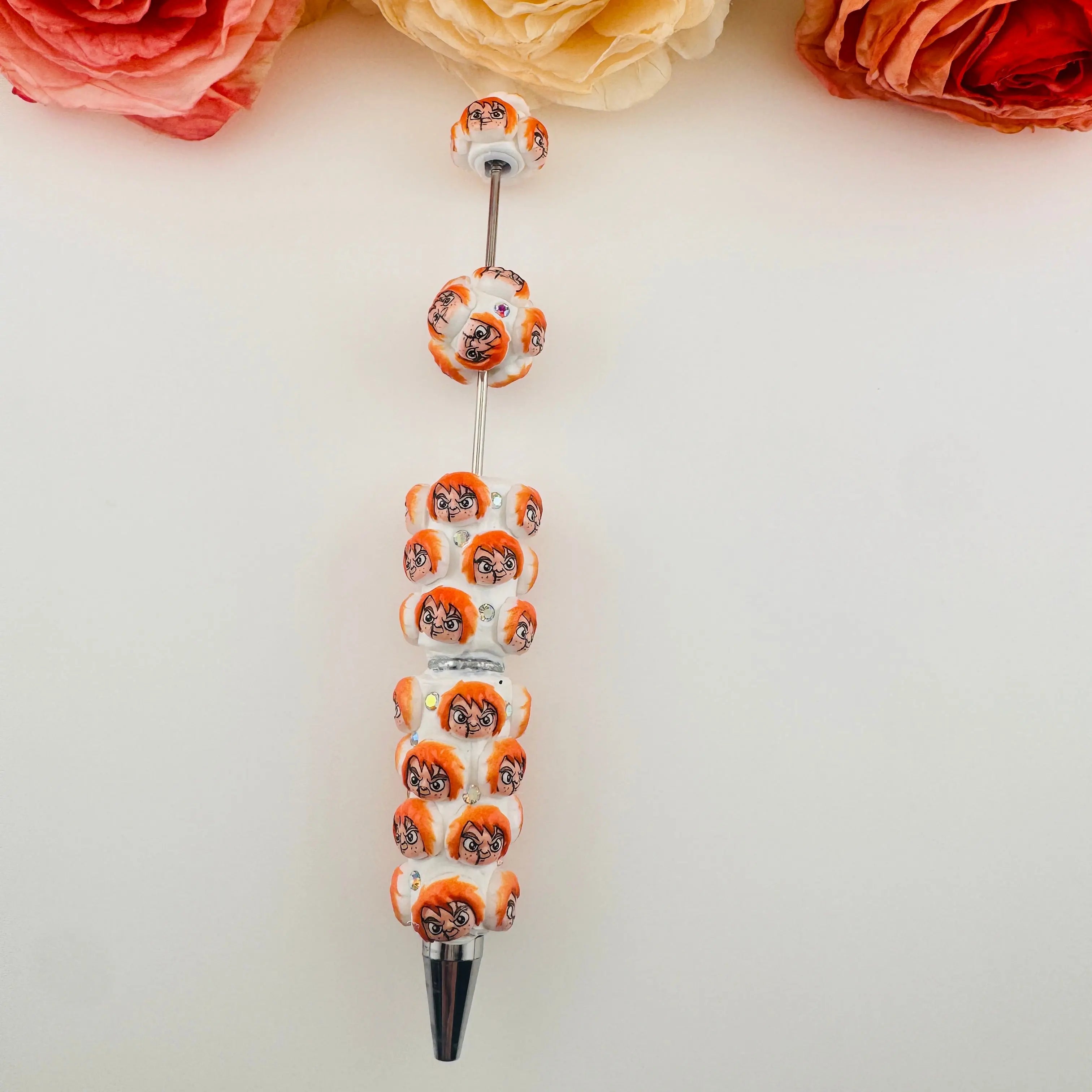 FS19245-Halloween Beadable Clay Pens Zoe DIY Wholesale