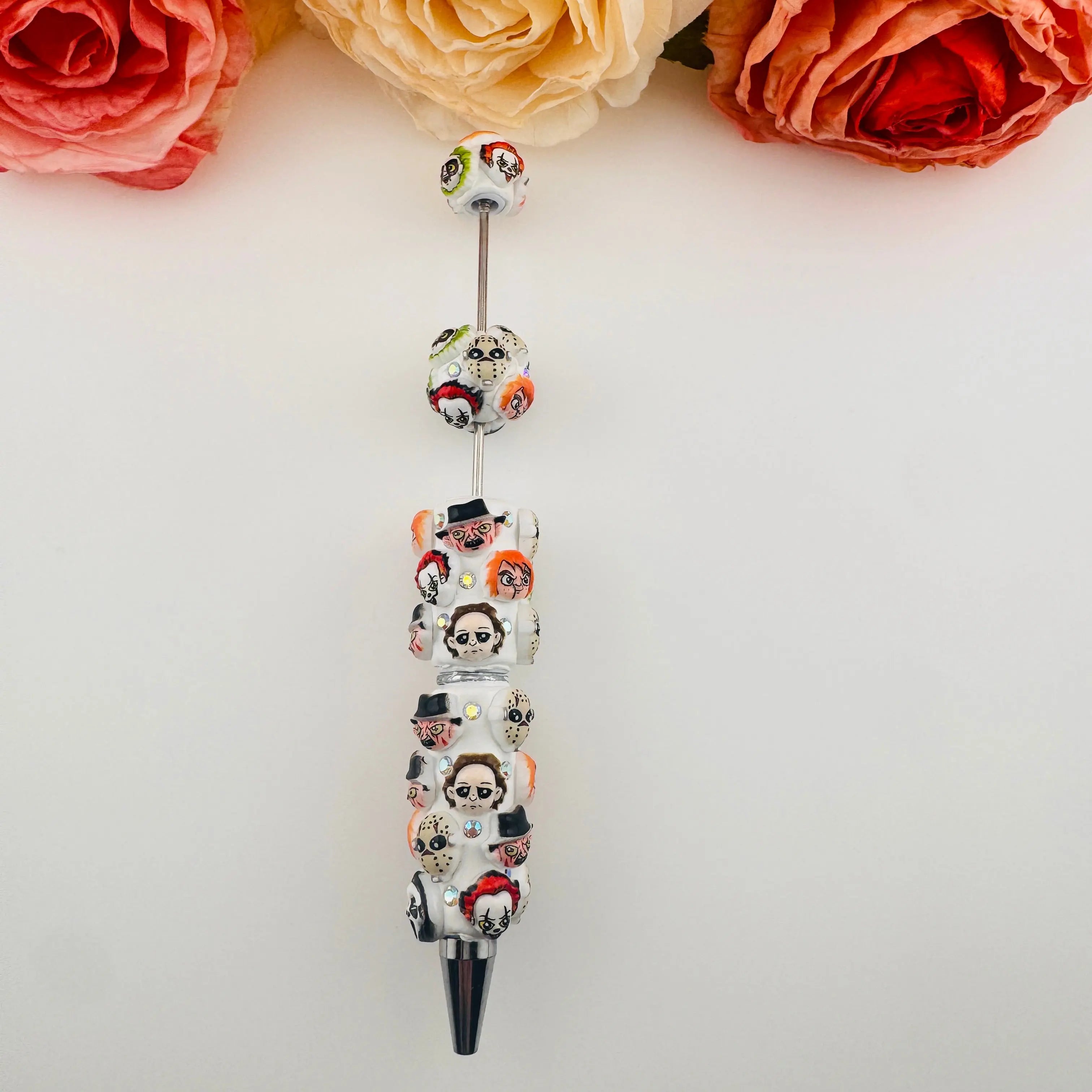 FS19245-Halloween Beadable Clay Pens Zoe DIY Wholesale