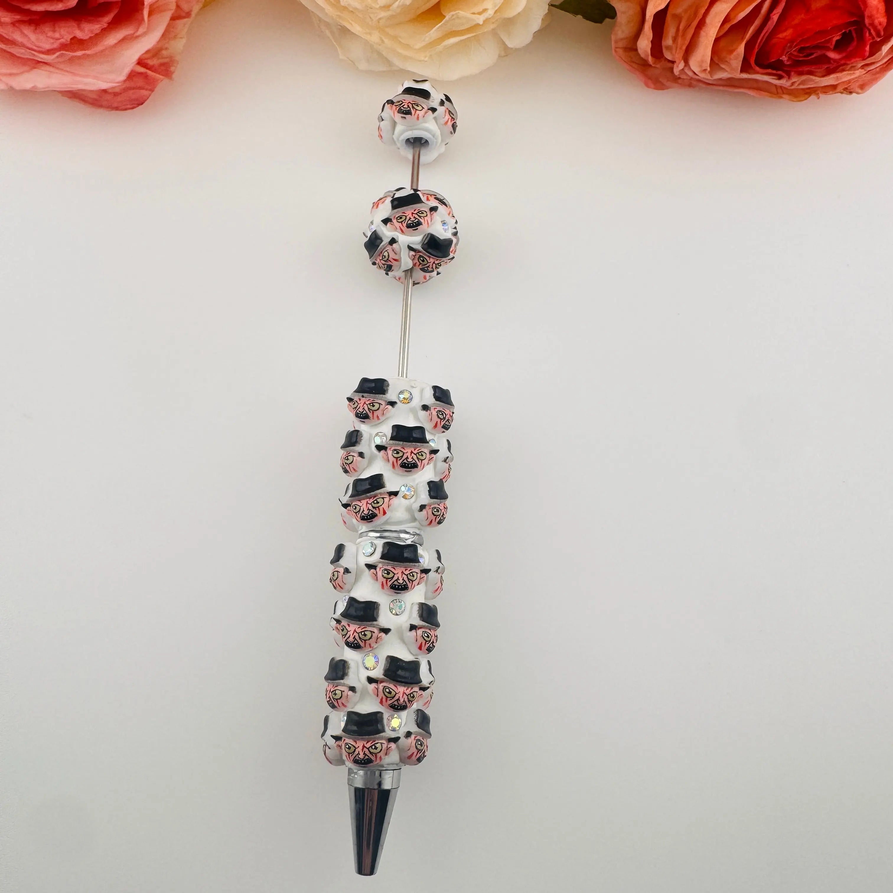 FS19245-Halloween Beadable Clay Pens Zoe DIY Wholesale