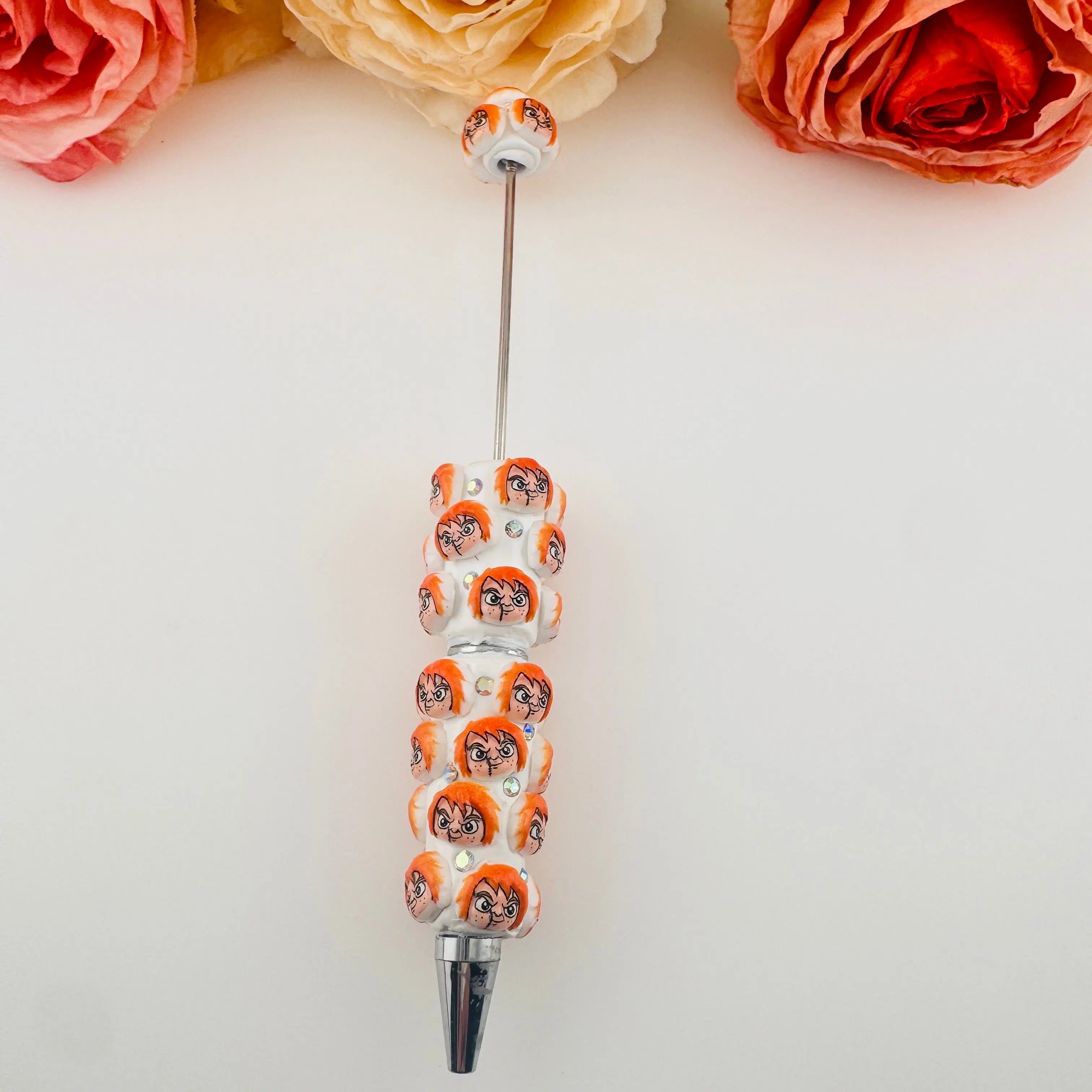 FS19245-Halloween Beadable Clay Pens Zoe DIY Wholesale