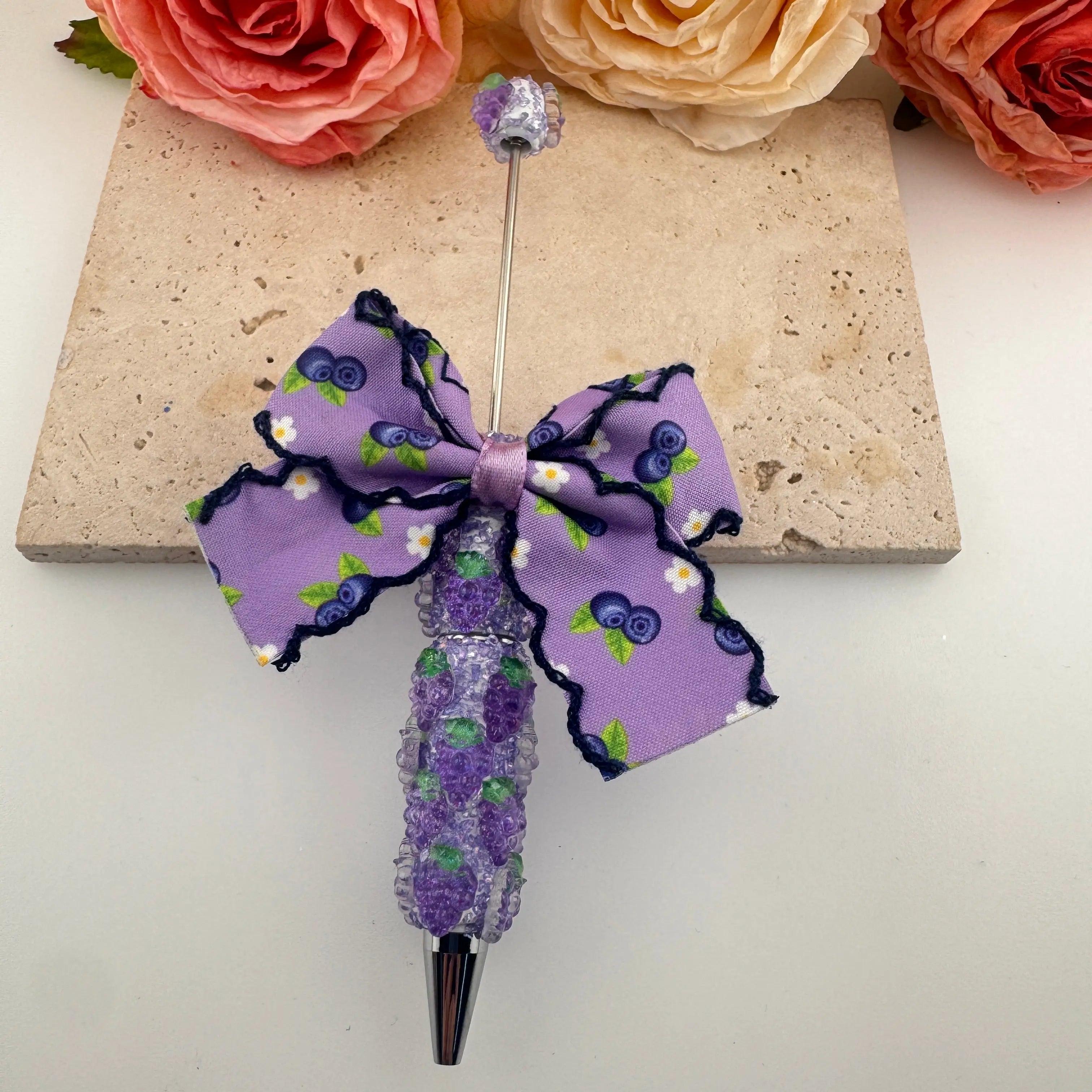FS19275-Fruit Bow Sugar Clay Beadable Pens