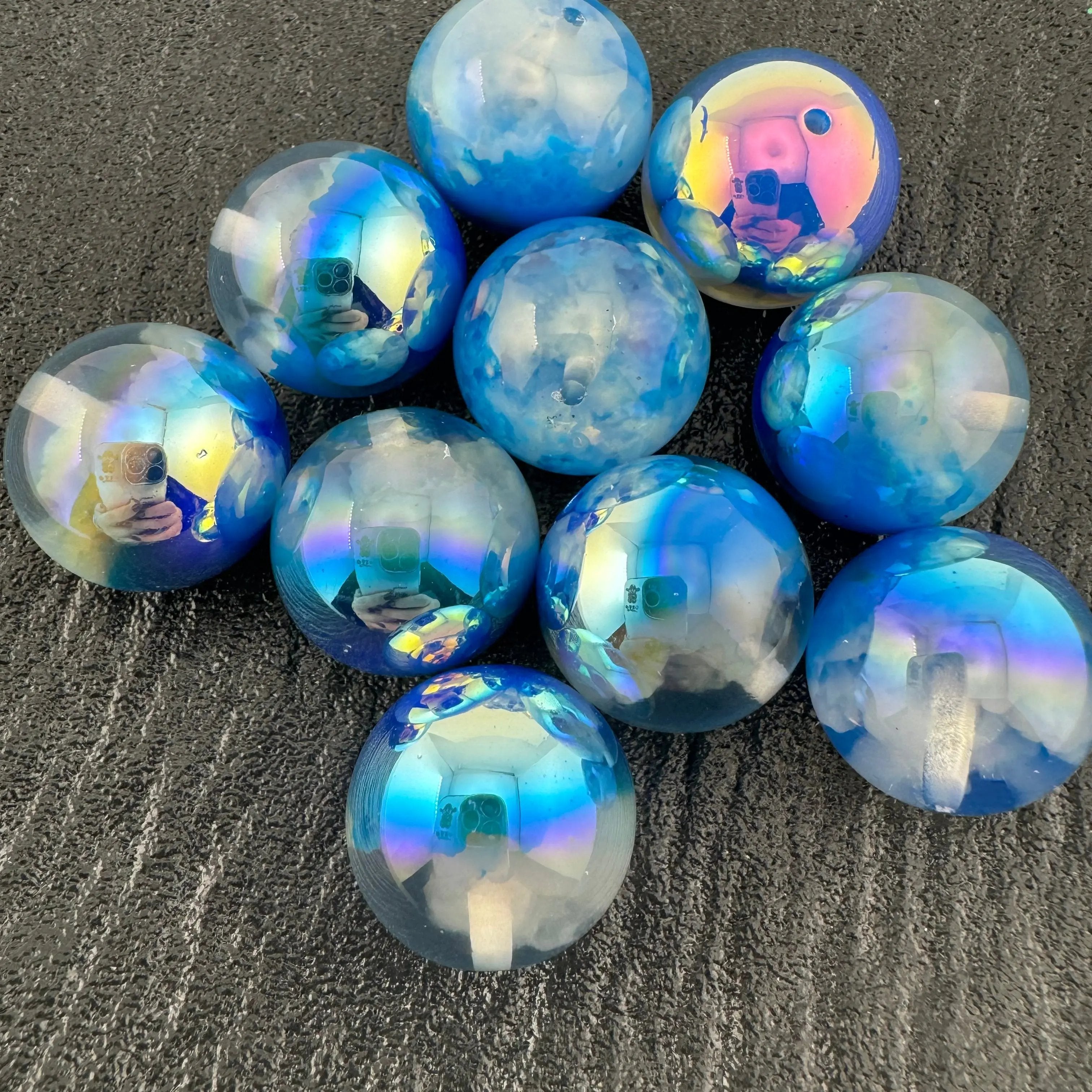 FS1944-20MM UV Glowing Cloud Resin Beads For Making BraceletvOr Keychain Zoe's DIY Shop