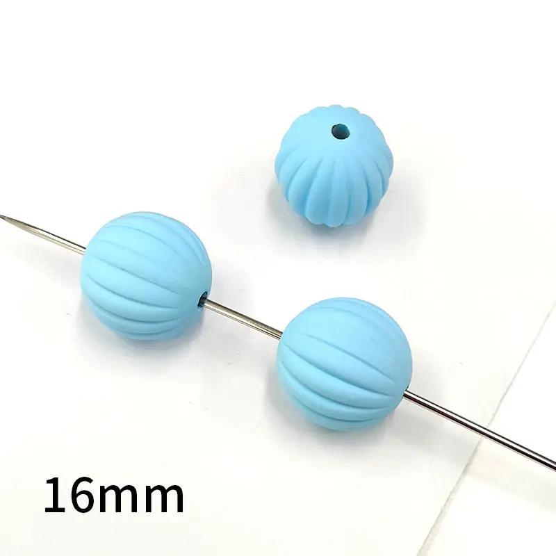 FS1949-16MM Solid Color Frosted Acrylic Beads Fit For Beadable Pens Zoe's DIY Shop