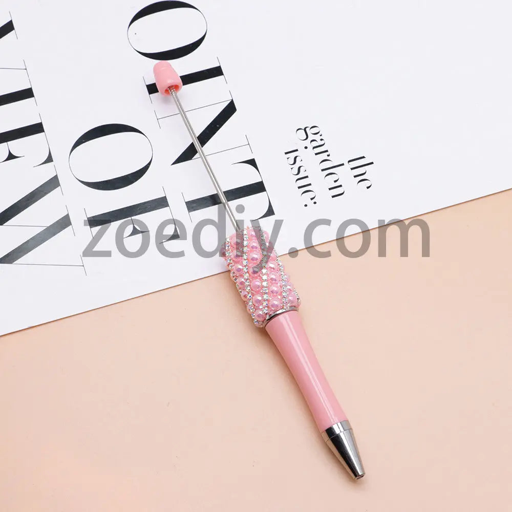 FS2089-Pearl Flash Chain Beadable Pens Zoe's DIY Shop