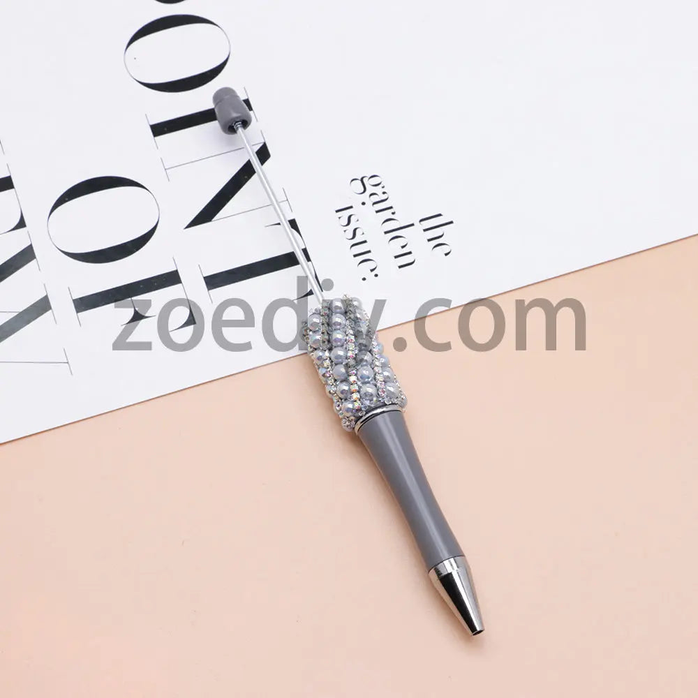 FS2089-Pearl Flash Chain Beadable Pens Zoe's DIY Shop