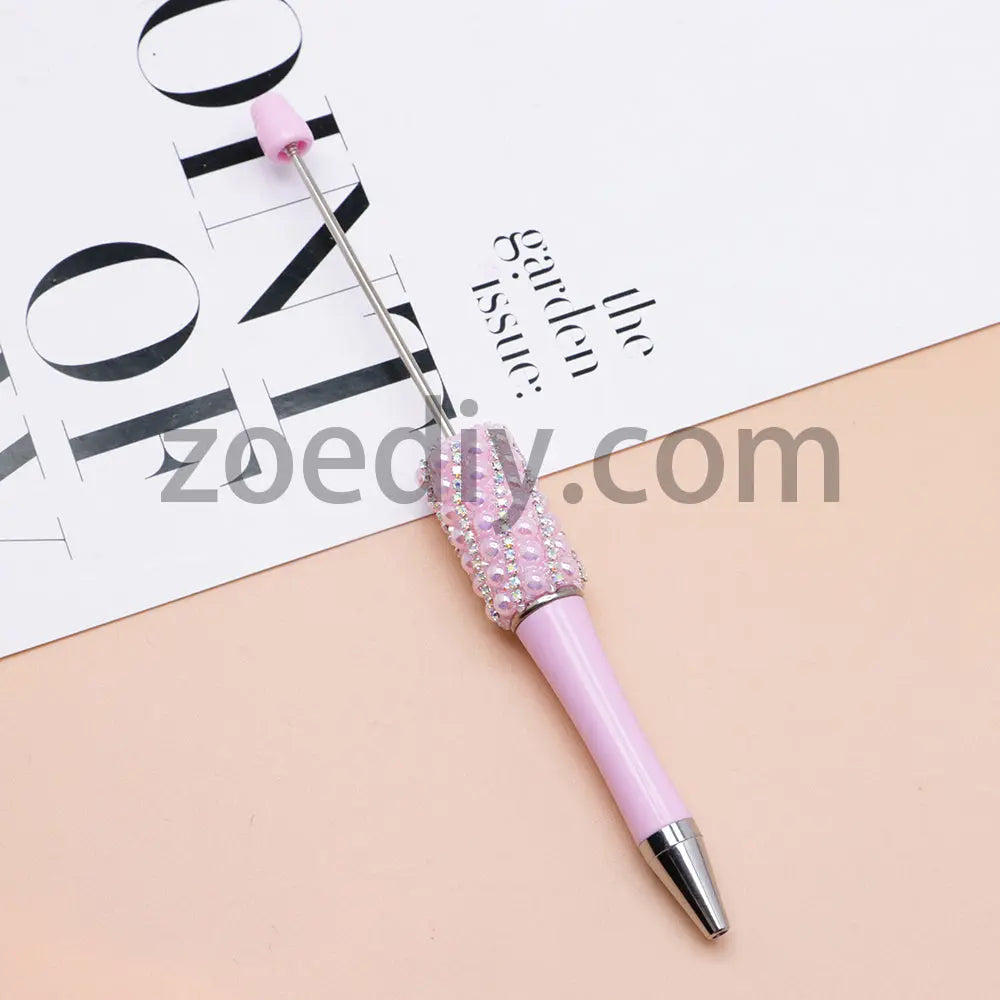 FS2089-Pearl Flash Chain Beadable Pens Zoe's DIY Shop
