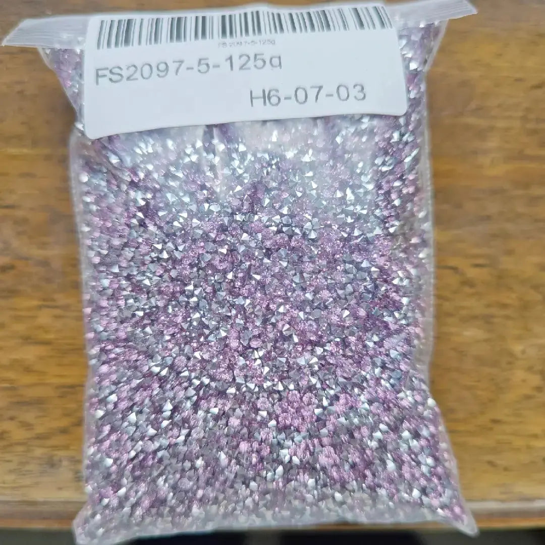 FS2097-2mm Silver bottom Diamonds Sugar ZoeDIY Shop