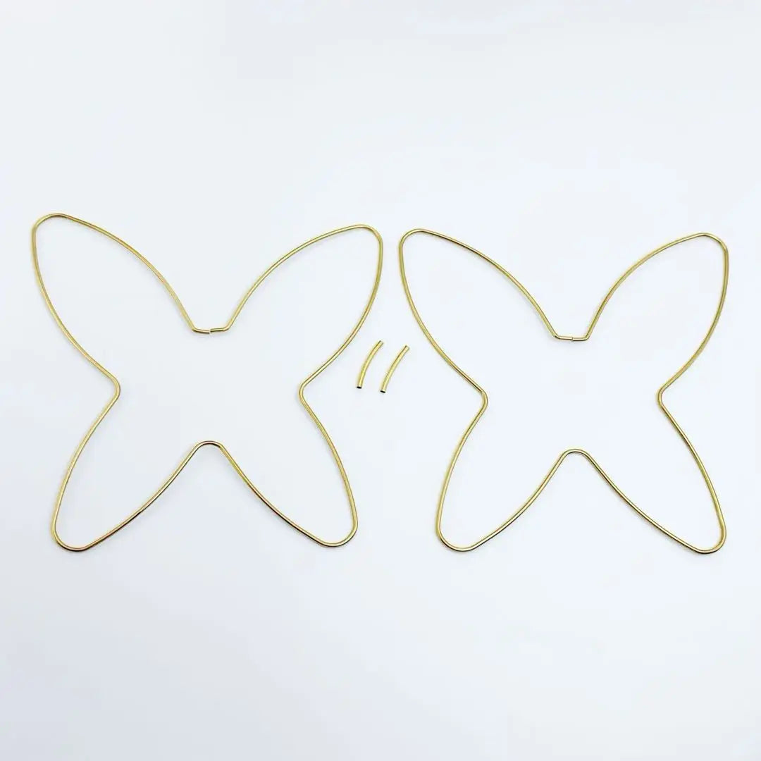 FS2102-120mm ×120mm Butterfly Car Hanger Ring Zoe DIY Wholesale