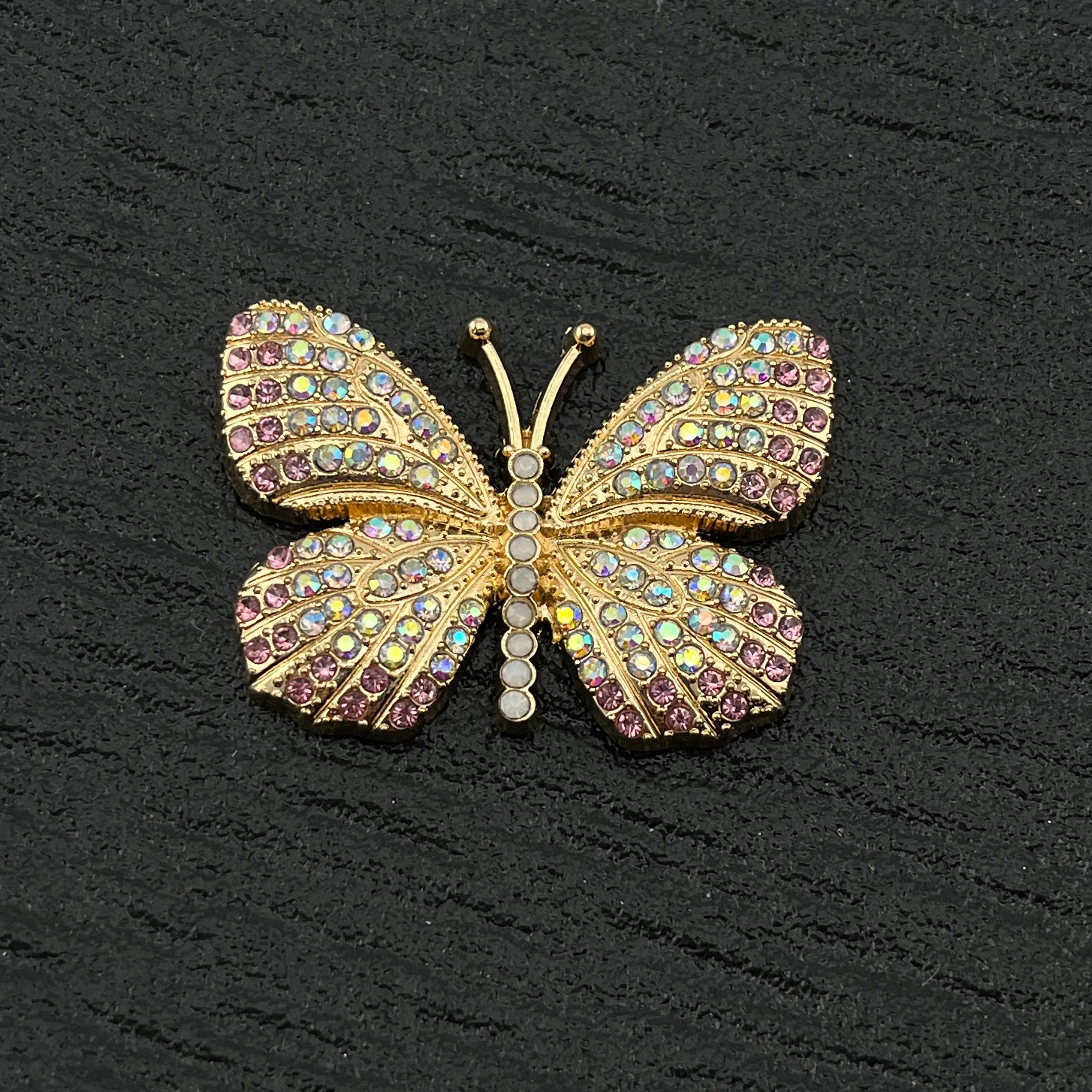 FS2116- 5PCS 41MM Alloy rhinestone butterfiy Zoe's DIY Shop