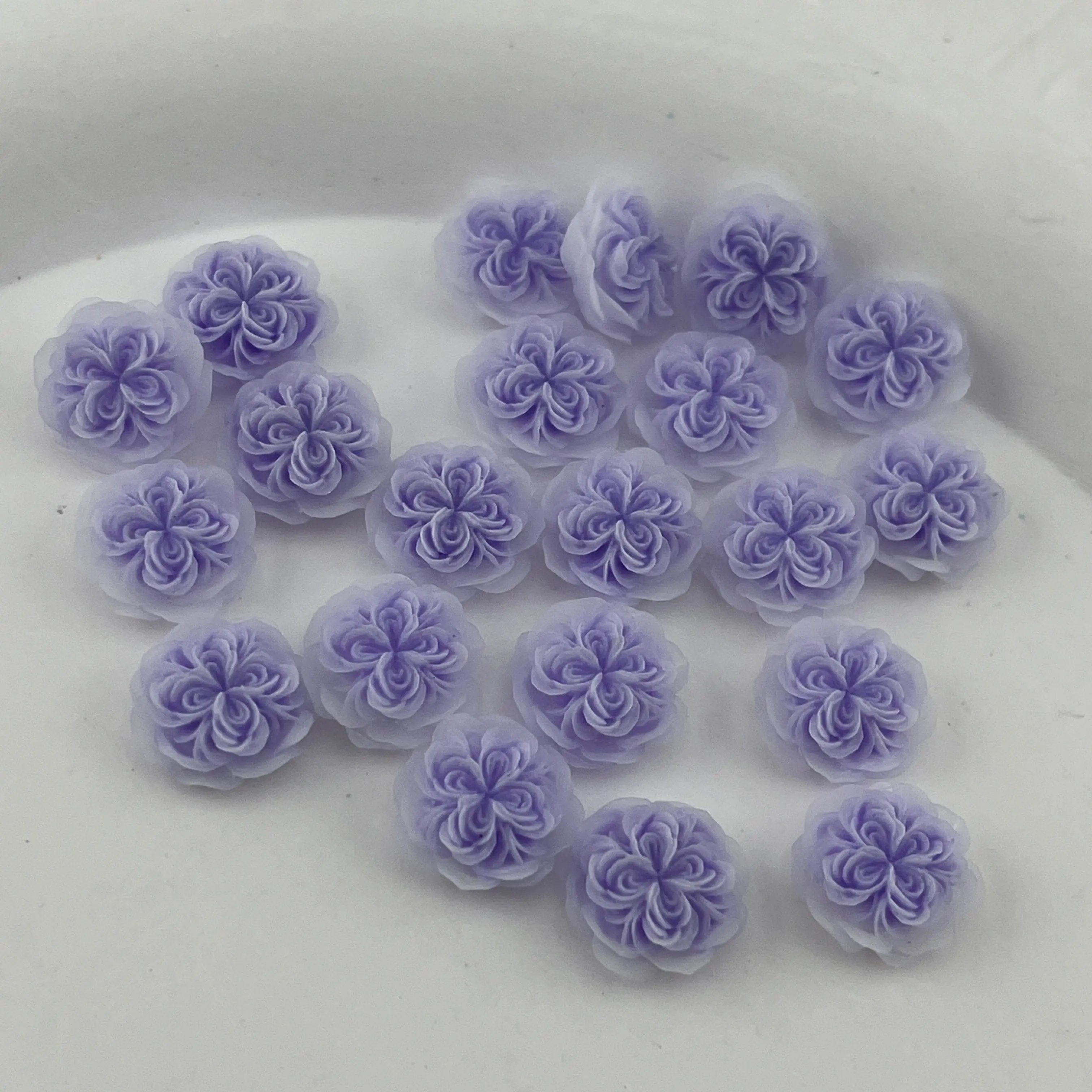 FS2158-100PCS 10MM Glowing Flower Zoe's DIY Shop