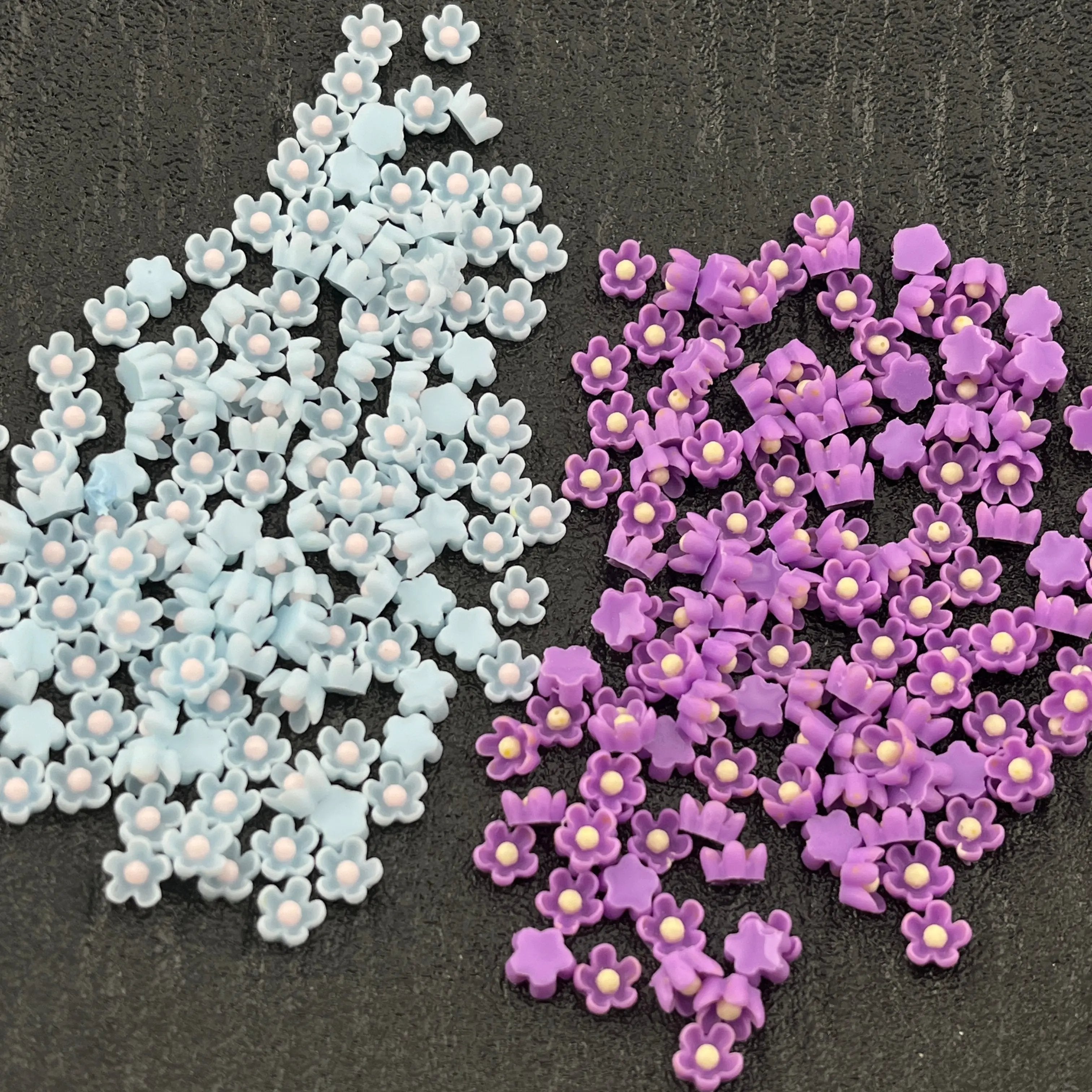 FS2162-500PCS  6MM  Flower Zoe's DIY Shop