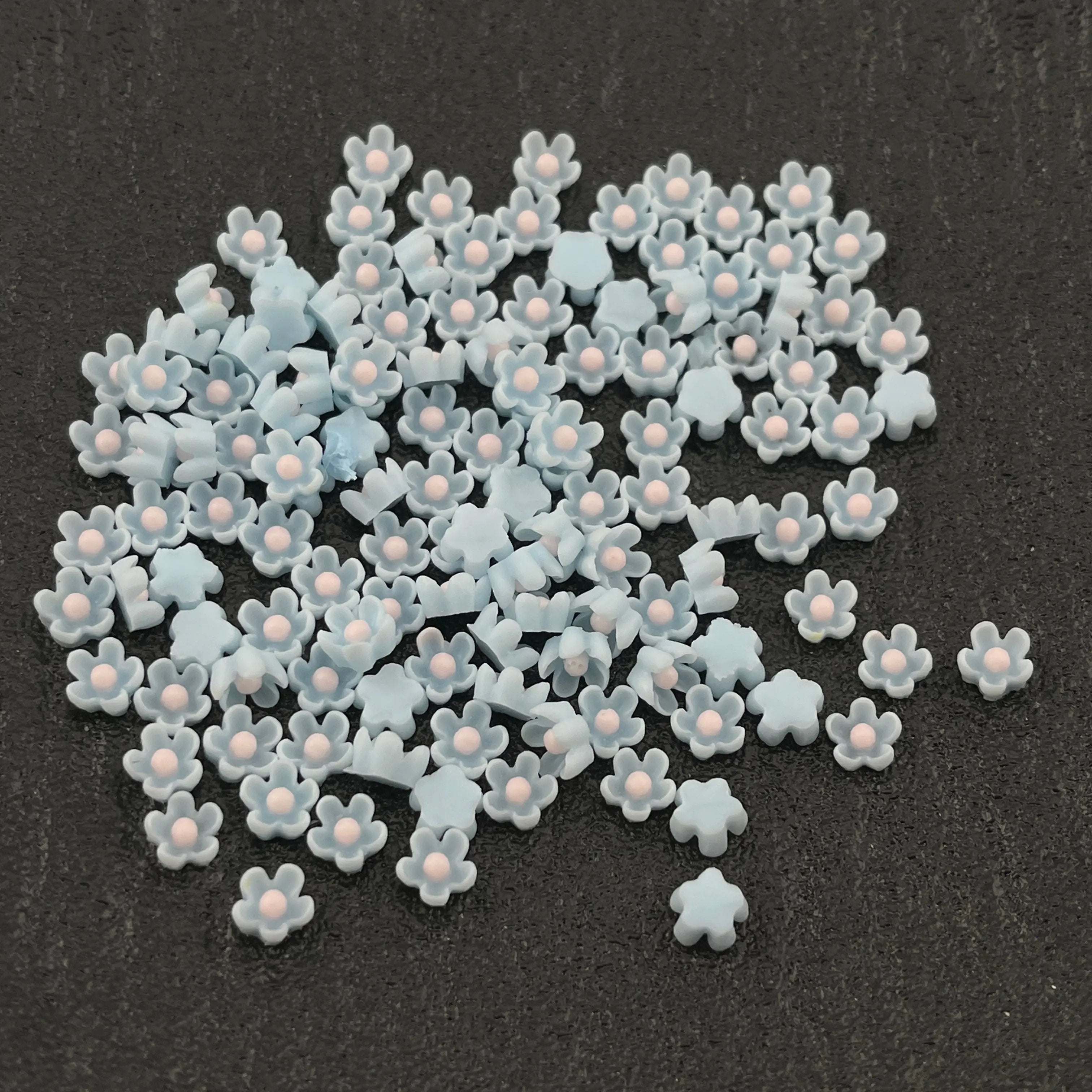 FS2162-500PCS  6MM  Flower Zoe's DIY Shop