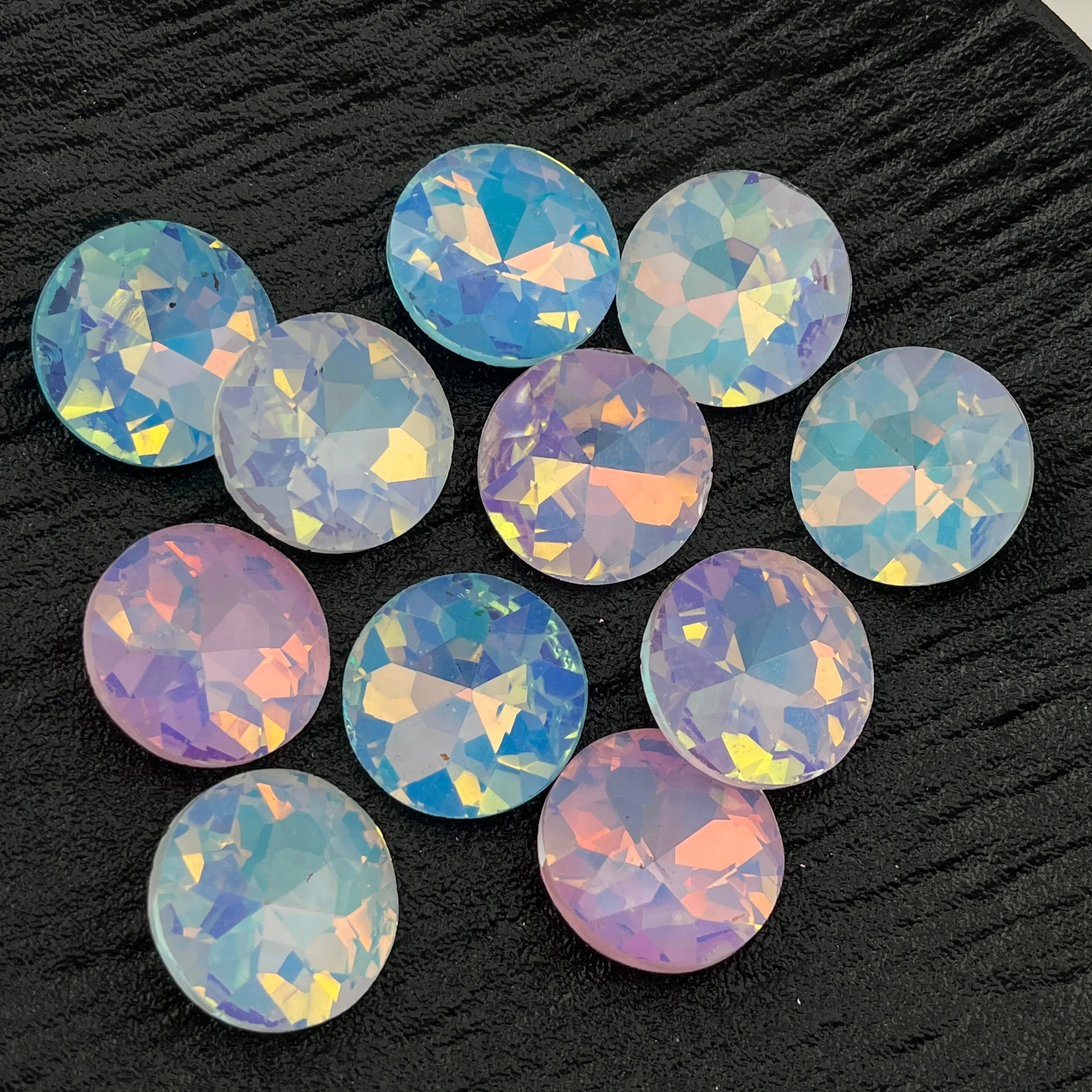 FS2241- 20PCS 22MM Round diamond Zoe's DIY Shop