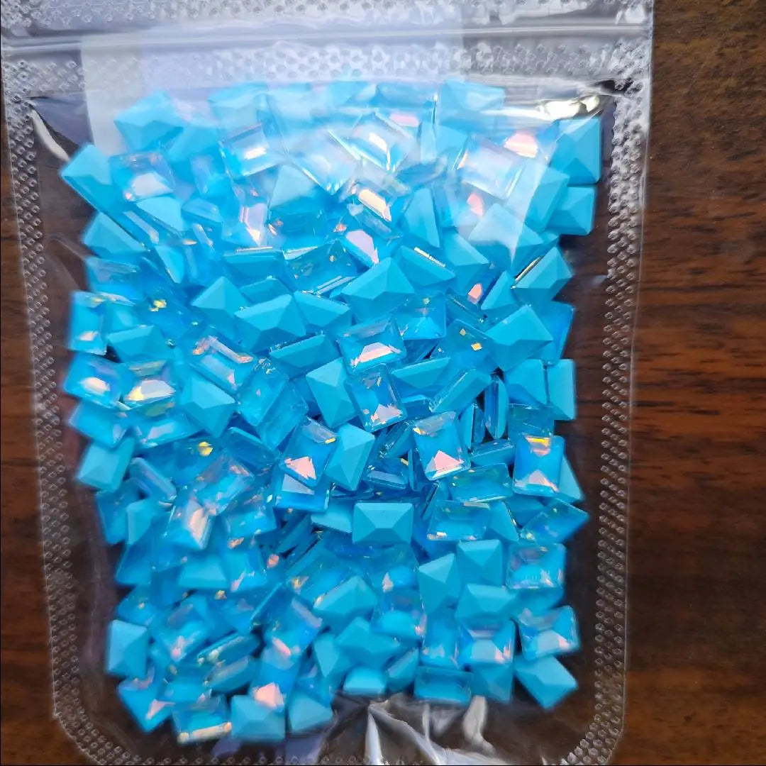 FS2261-6*8MM Rectangular Mocha Crystal Zoe DIY Wholesale