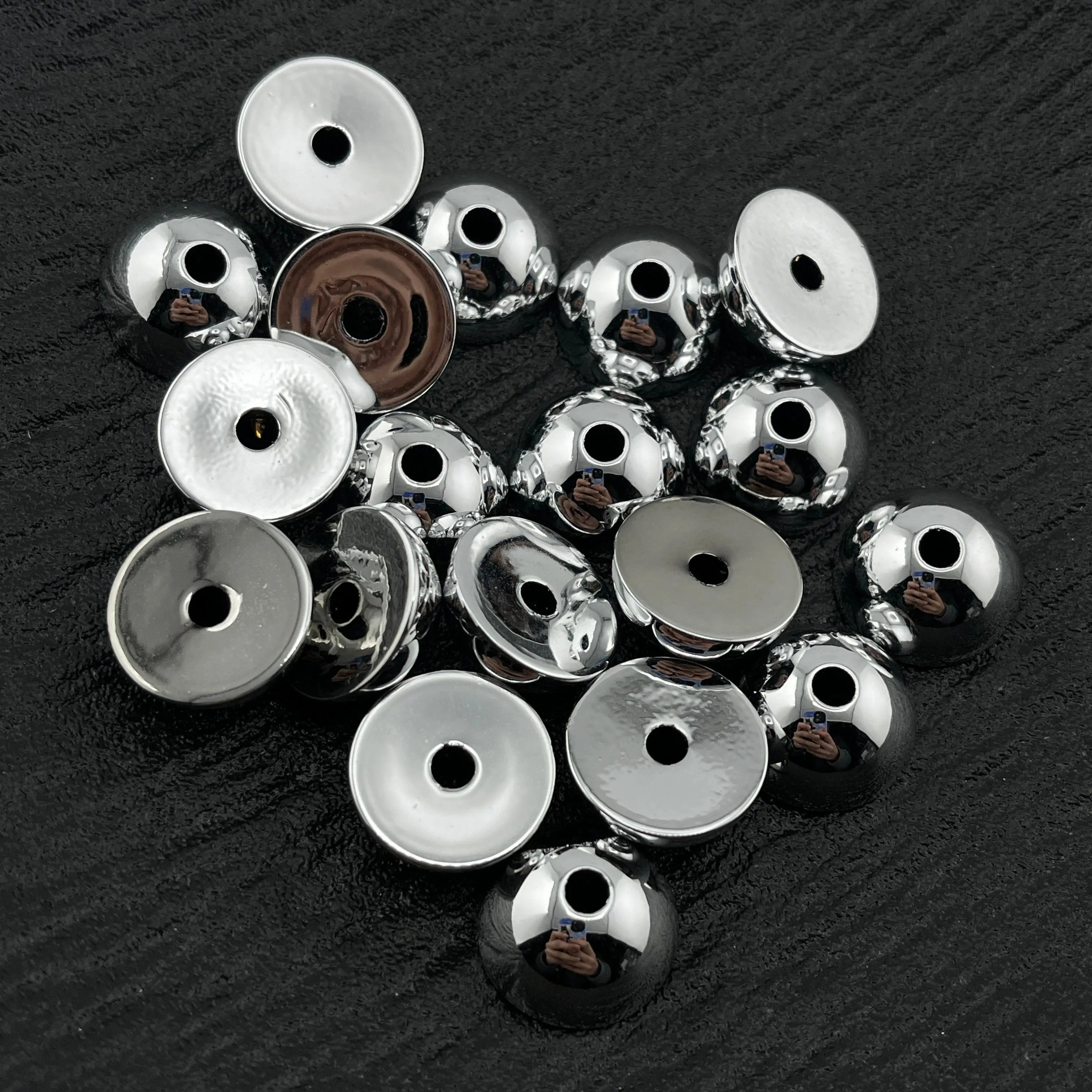 FS2294-25PCS 16mm Half round beads Zoe's DIY Shop