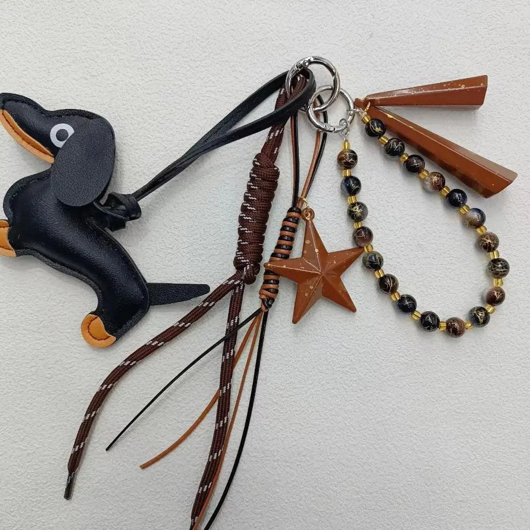 FS2315- 1 Piece Cute Dog Charms For Making Key Chain Zoe's DIY Shop