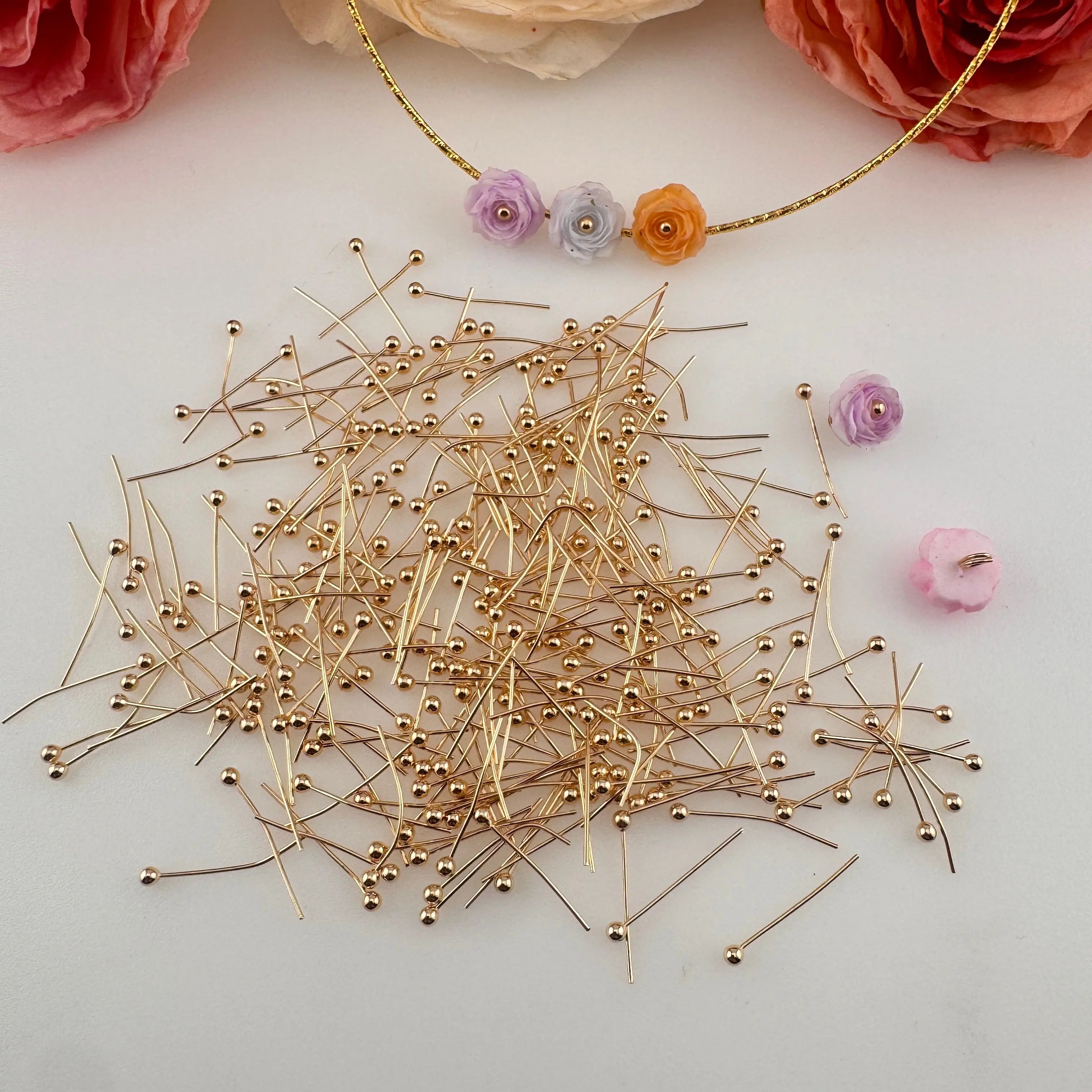 FS2317-2.3mm Head Length 20mm Pin For Making Valley Of Lily For DIY Project ZoeDIY Shop