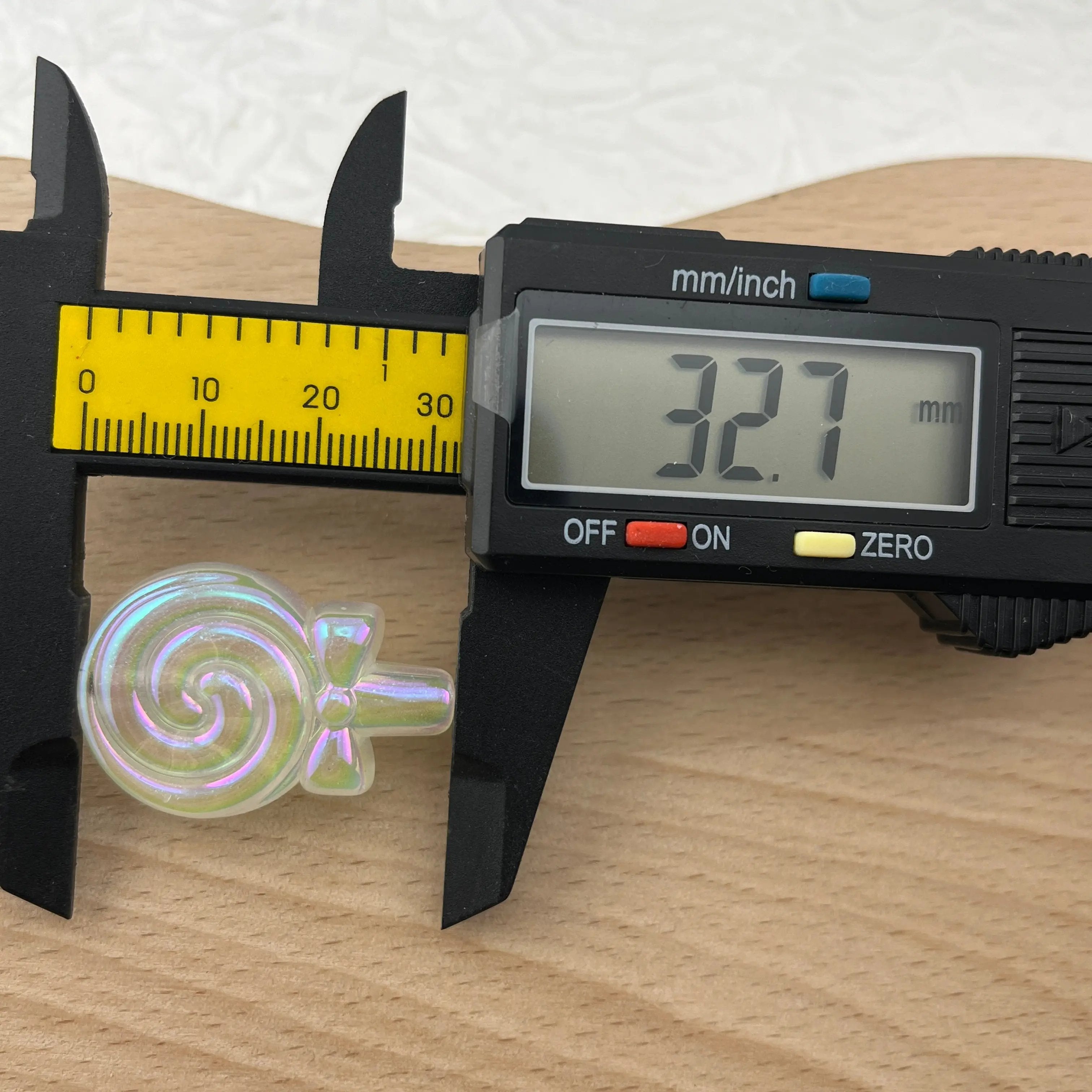 FS2323- 10PCS 33MM Jelly lollipop beads Zoe's DIY Shop