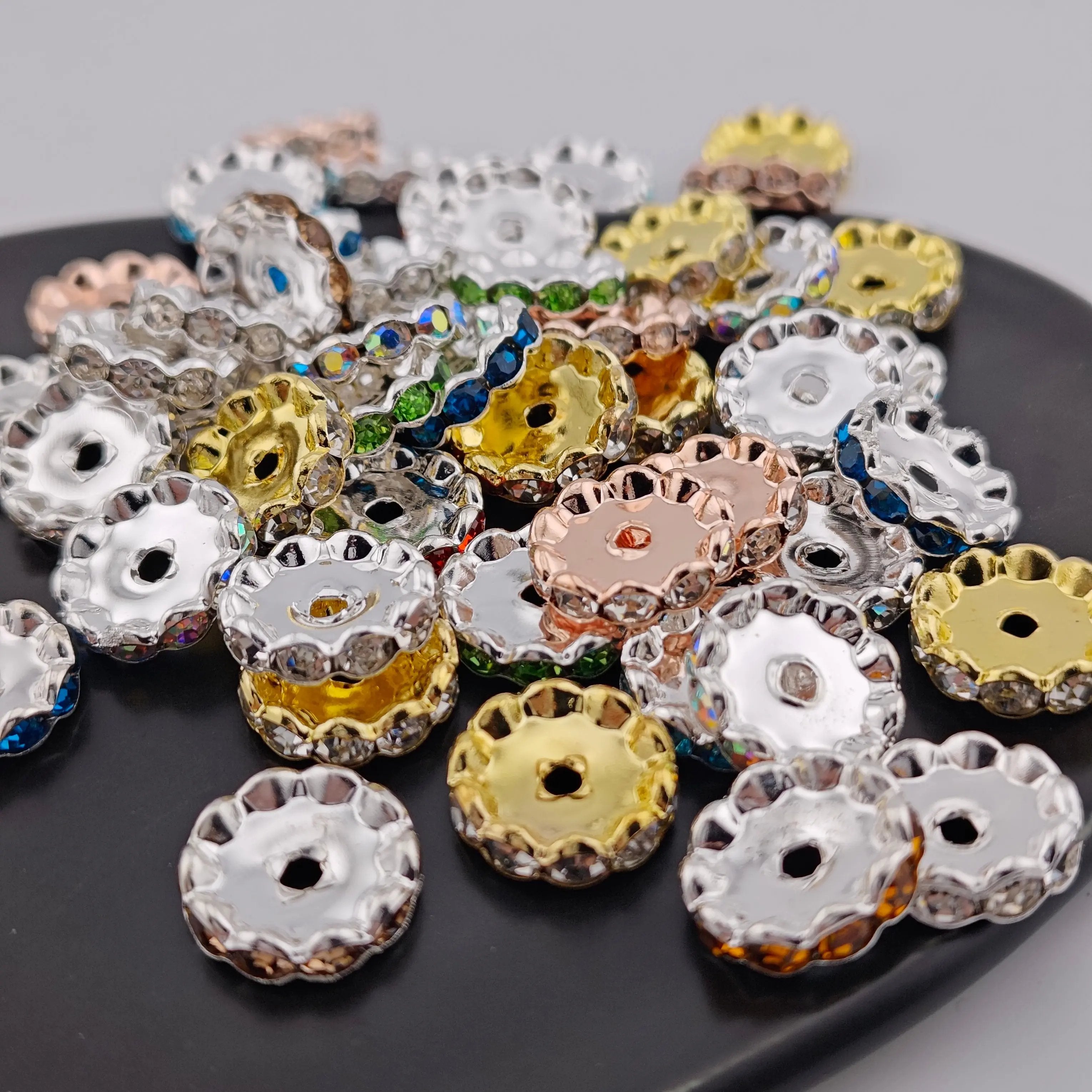 FS2352- 15mm  Wave Metal Spacers Zoe's DIY Shop