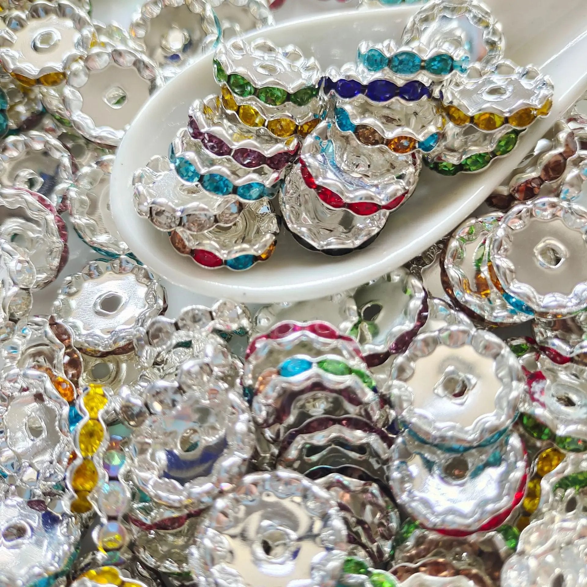 FS2352-50PCS 15MM spacer Zoe's DIY Shop