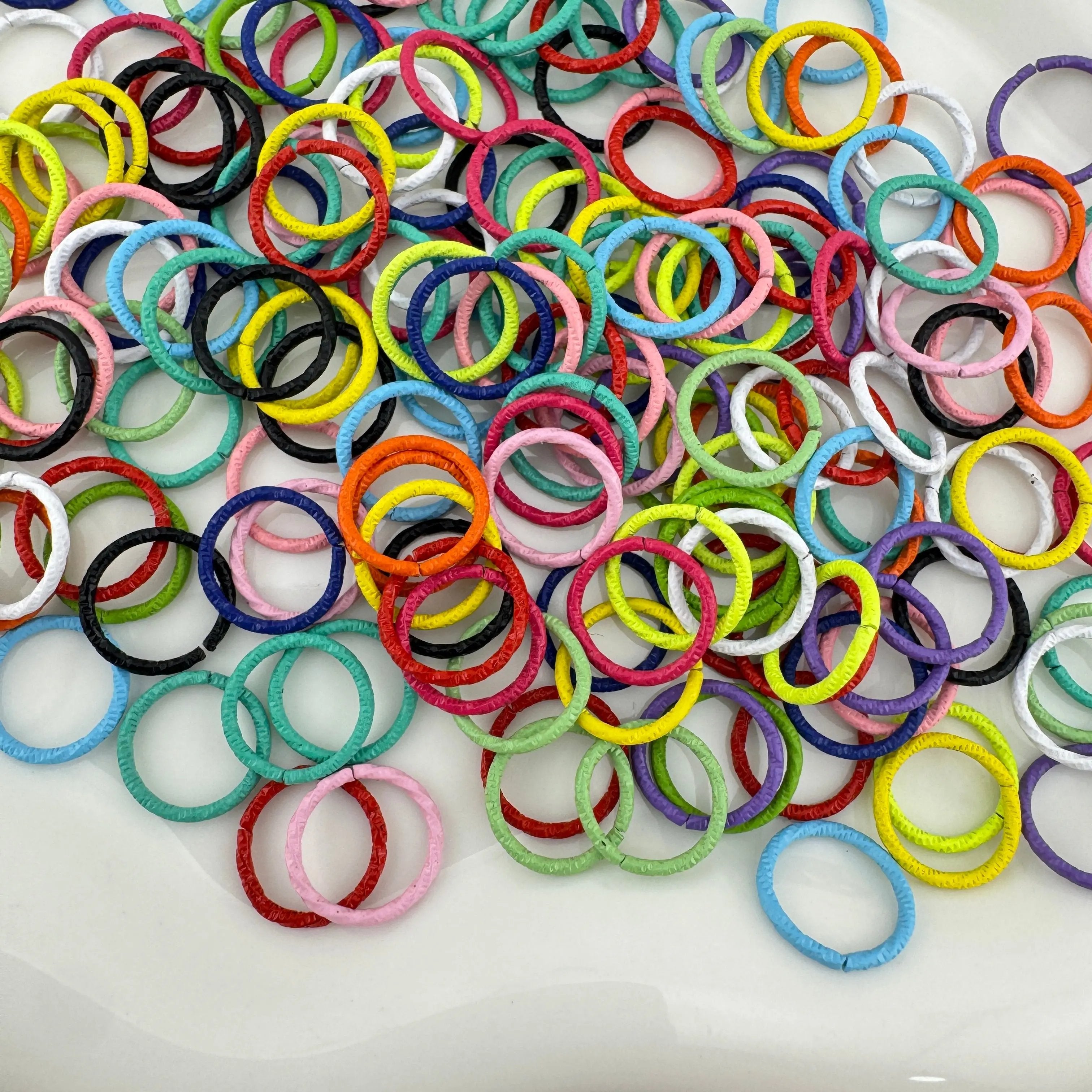 FS2370- 10mm Size Sliver and Gold jump Ring Zoe's DIY Shop