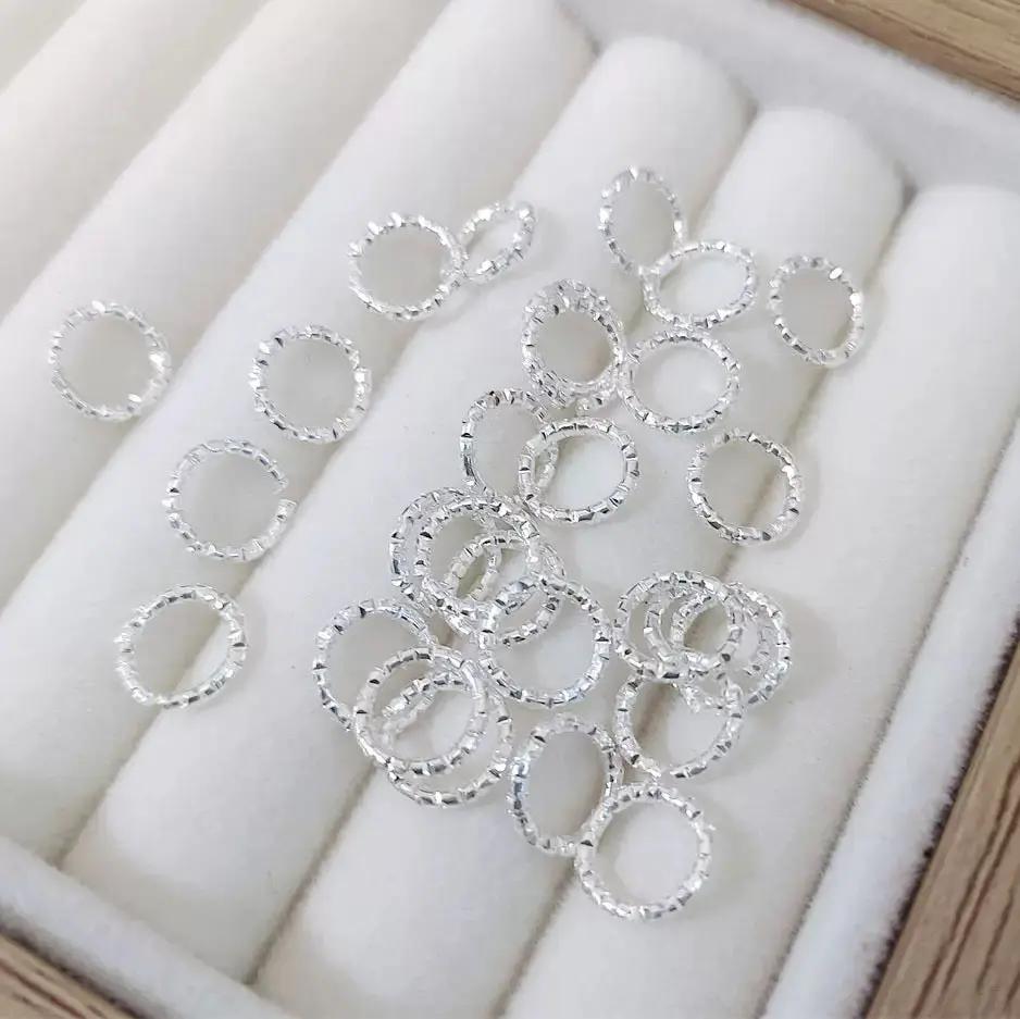 FS2370- 10mm Size Sliver and Gold jump Ring Zoe's DIY Shop