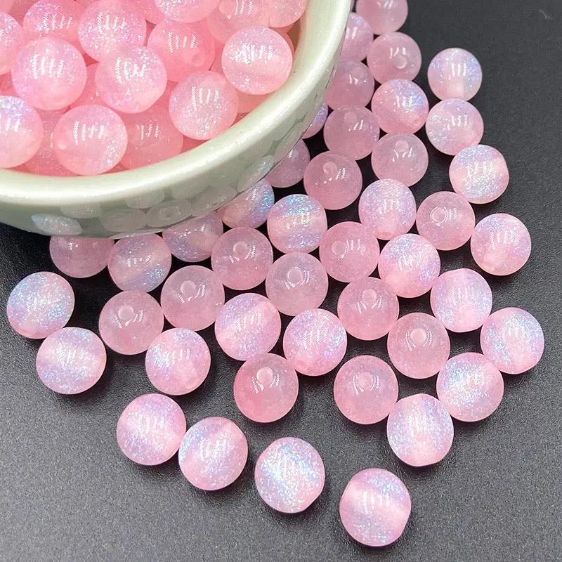 FS2378-10mm Size Galaxy Resin Beads Fit For Beadable Pens Zoe's DIY Shop