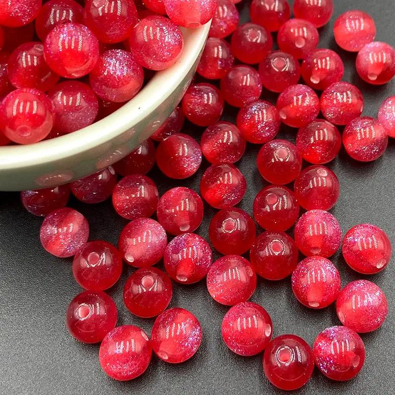 FS2378-10mm Size Galaxy Resin Beads Fit For Beadable Pens Zoe's DIY Shop