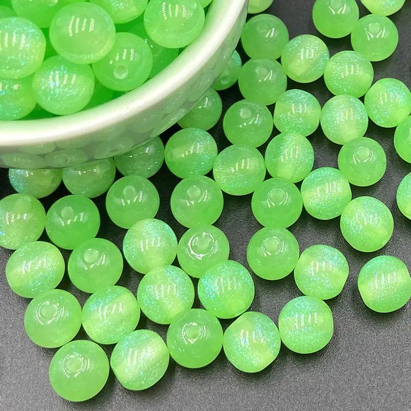 FS2378-10mm Size Galaxy Resin Beads Fit For Beadable Pens Zoe's DIY Shop