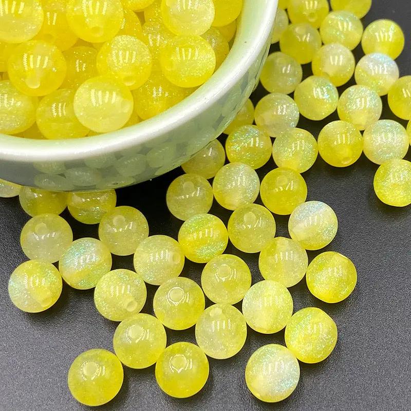 FS2378-10mm Size Galaxy Resin Beads Fit For Beadable Pens Zoe's DIY Shop