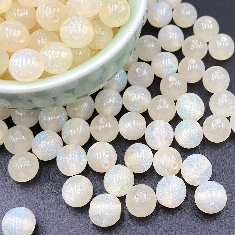 FS2378-10mm Size Galaxy Resin Beads Fit For Beadable Pens Zoe's DIY Shop