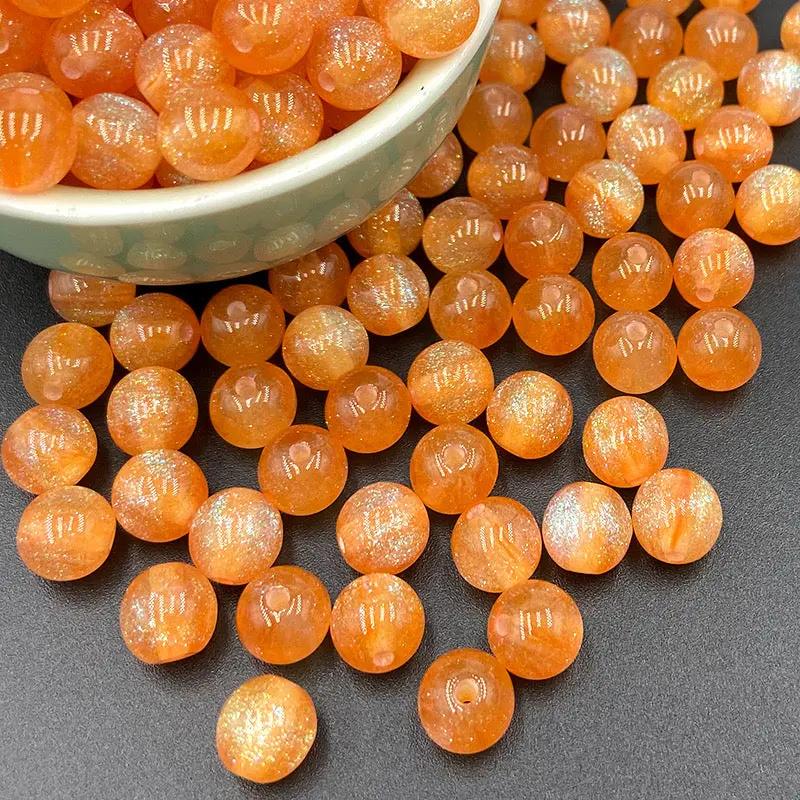 FS2378-10mm Size Galaxy Resin Beads Fit For Beadable Pens Zoe's DIY Shop