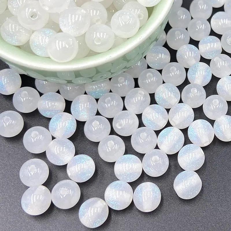 FS2378-10mm Size Galaxy Resin Beads Fit For Beadable Pens Zoe's DIY Shop