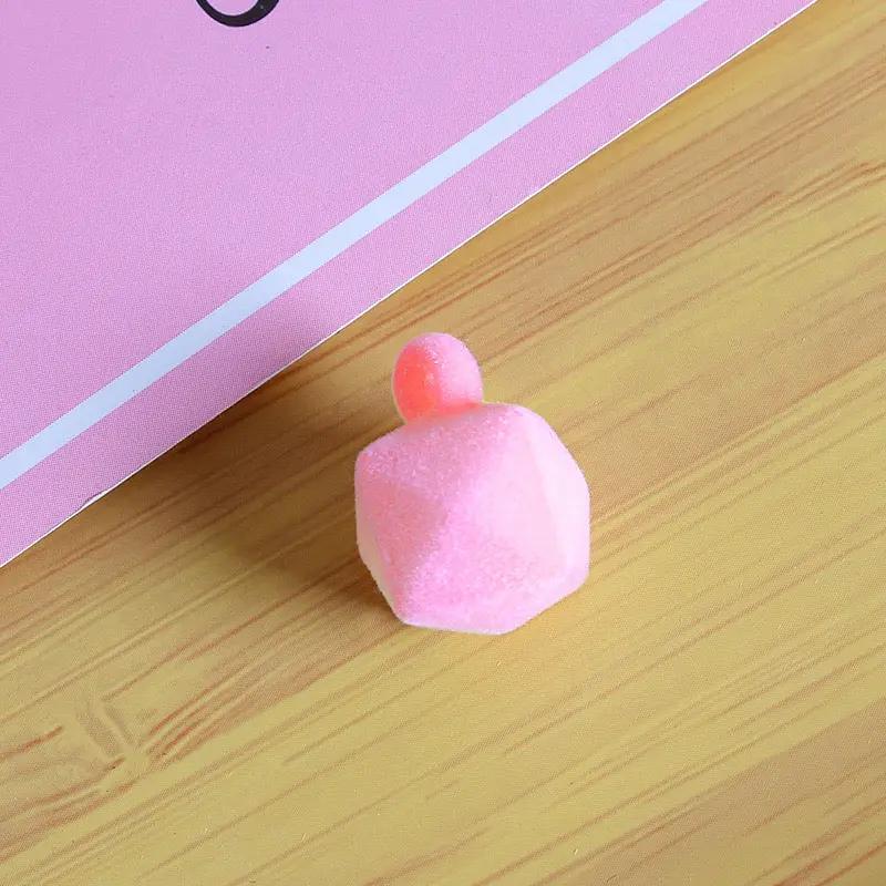 FS2382-16MM Flocked Cube Dangle Acrylic Beads For Making Car Hangers Zoe's DIY Shop