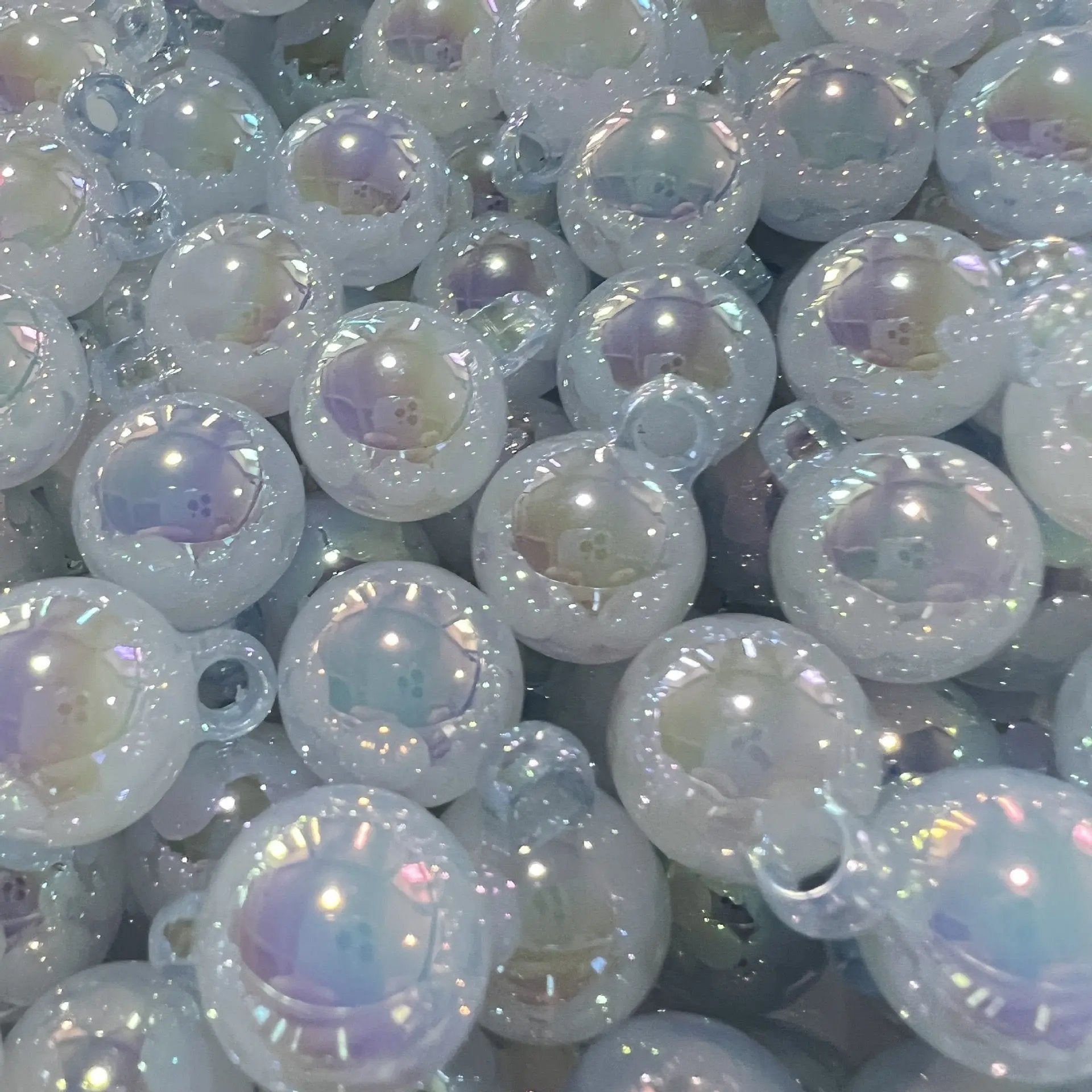 FS2386-Jelly Color Dangle Acrylic Beads For Making Car Hanger Zoe's DIY Shop