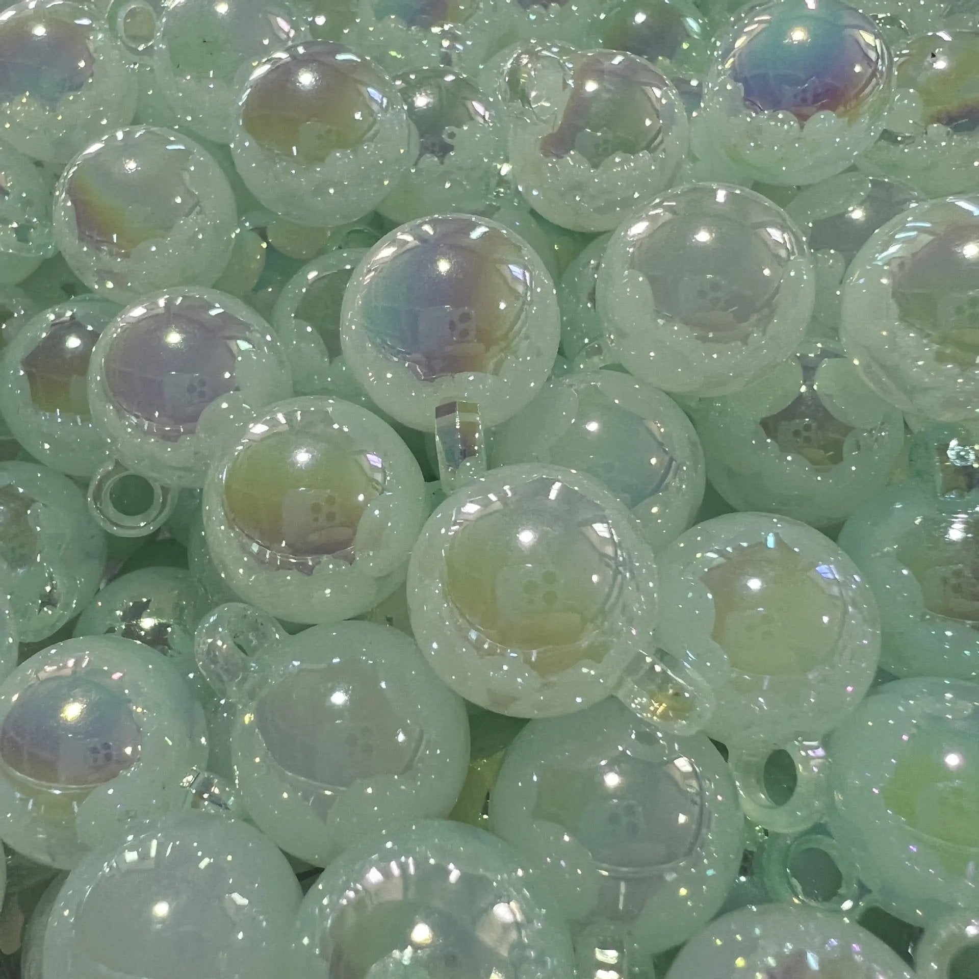 FS2386-Jelly Color Dangle Acrylic Beads For Making Car Hanger Zoe's DIY Shop