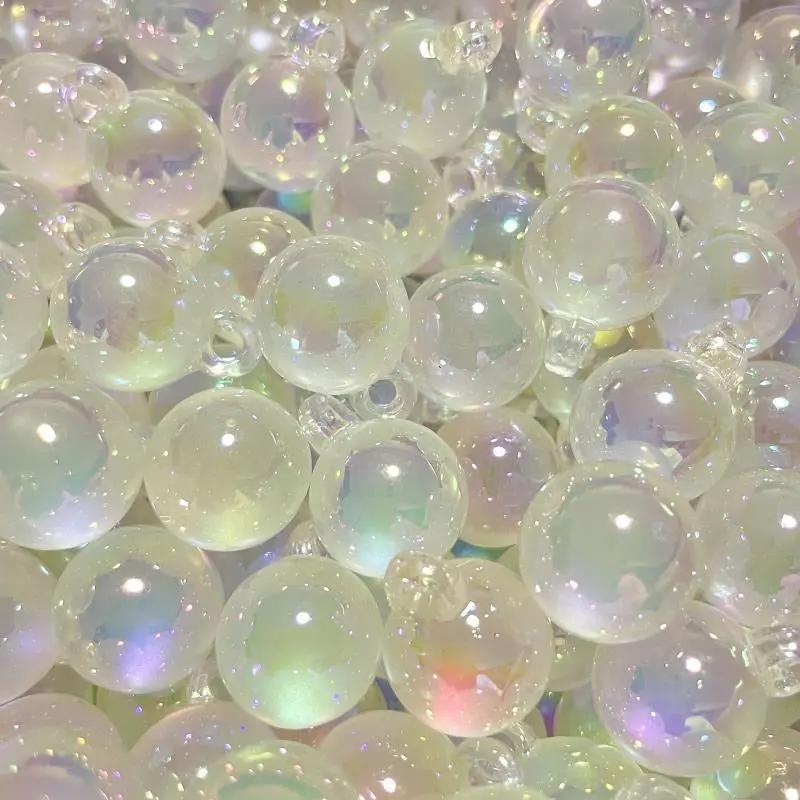 FS2387-16mm Clear UV Shiny Acrylic Dangle  Beads For Making Car Hanger Zoe's DIY Shop