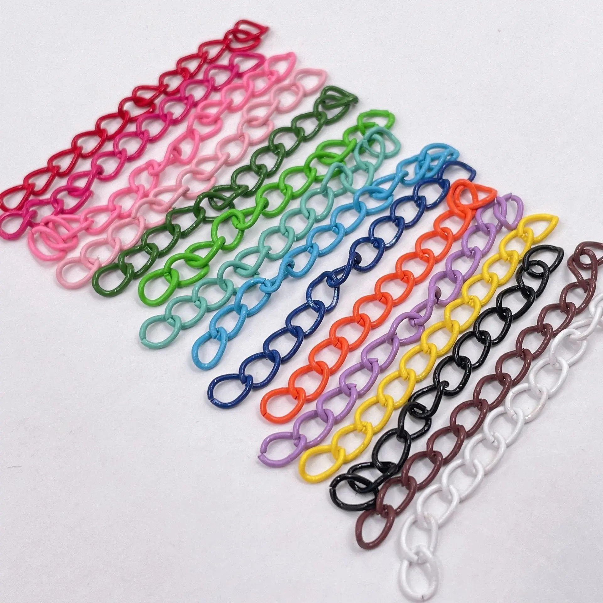 FS2395-5cm Length Random Mixed Color Chain Zoe's DIY Shop