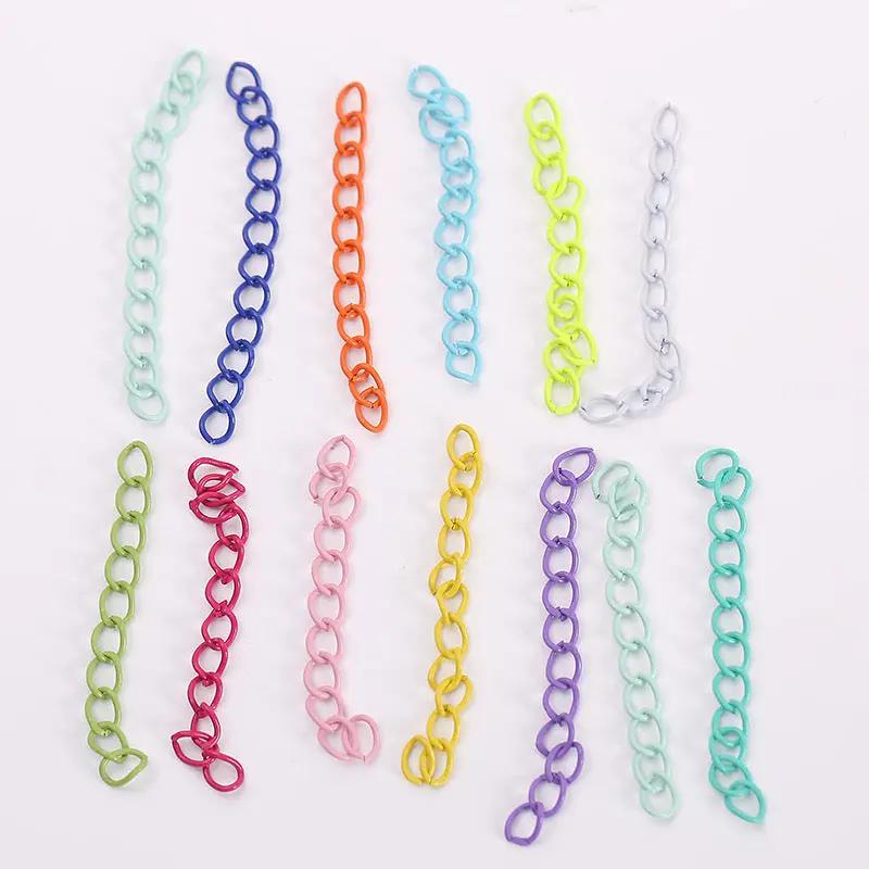 FS2395-5cm Length Random Mixed Color Chain Zoe's DIY Shop