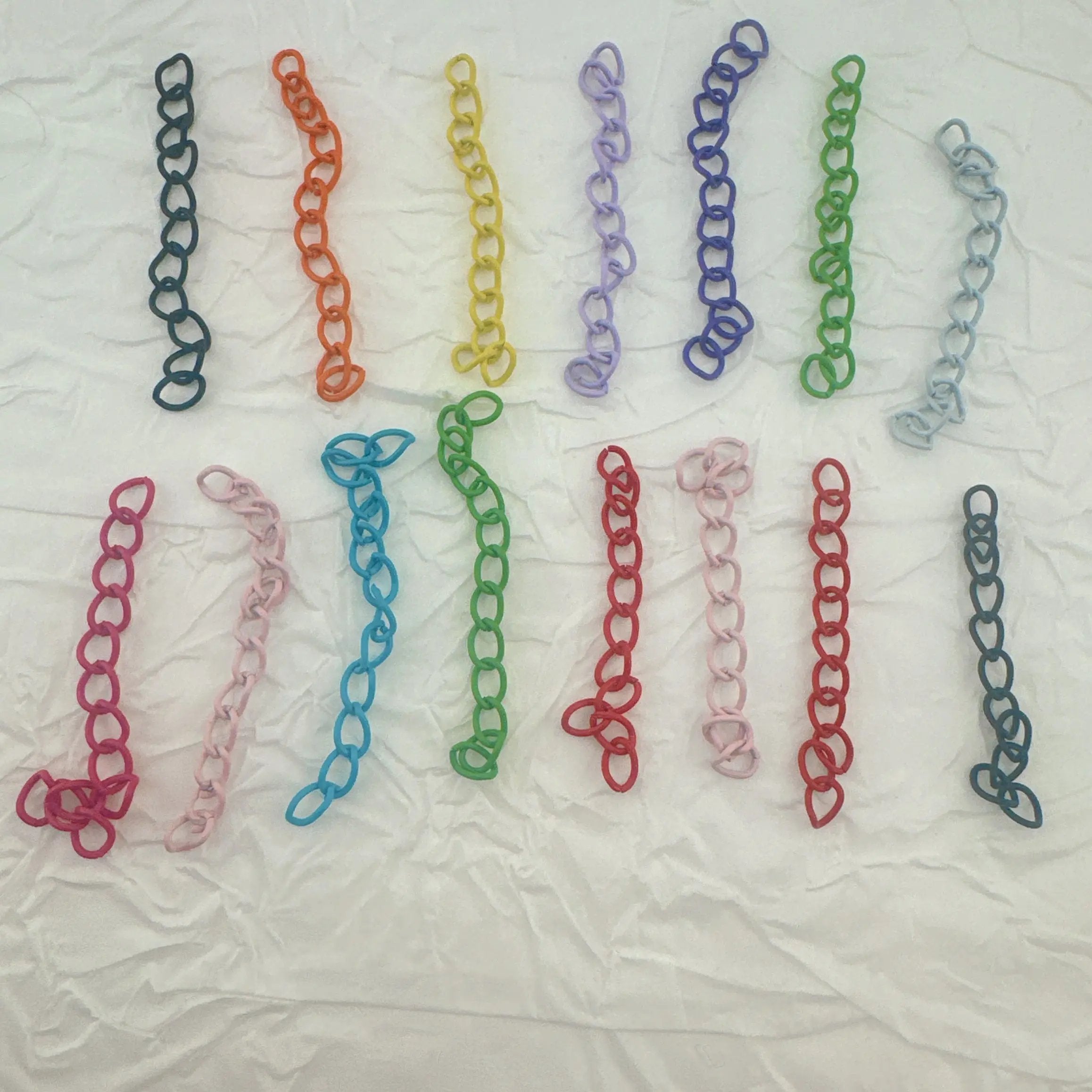 FS2395-5cm Length Random Mixed Color Chain Zoe's DIY Shop