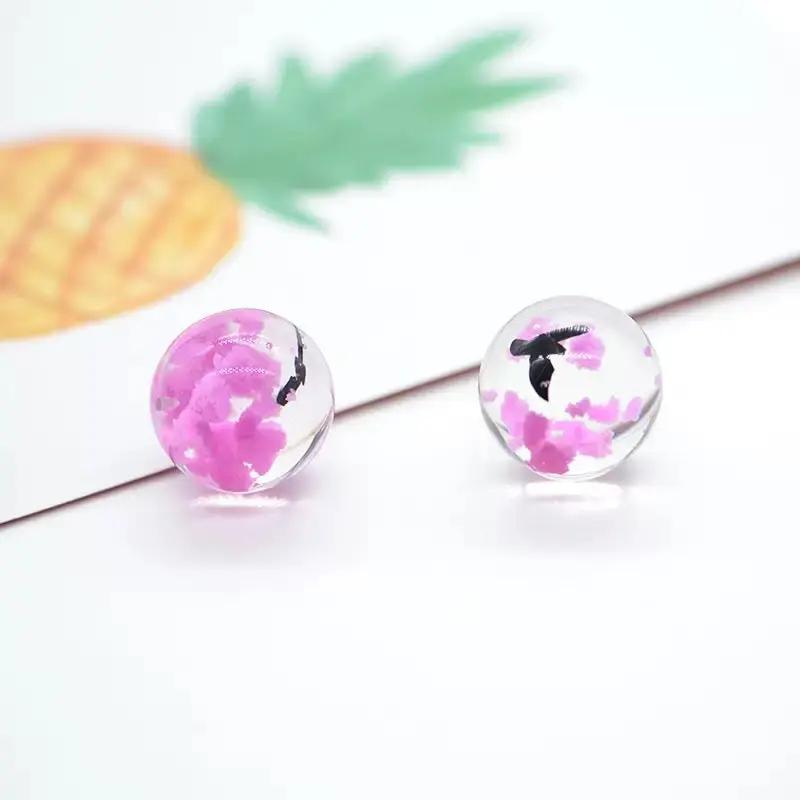 FS2404-20MM Glowing Cloud Resin Beads With Bird Inside (Not UV) Fit For Beadable Pens Zoe's DIY Shop