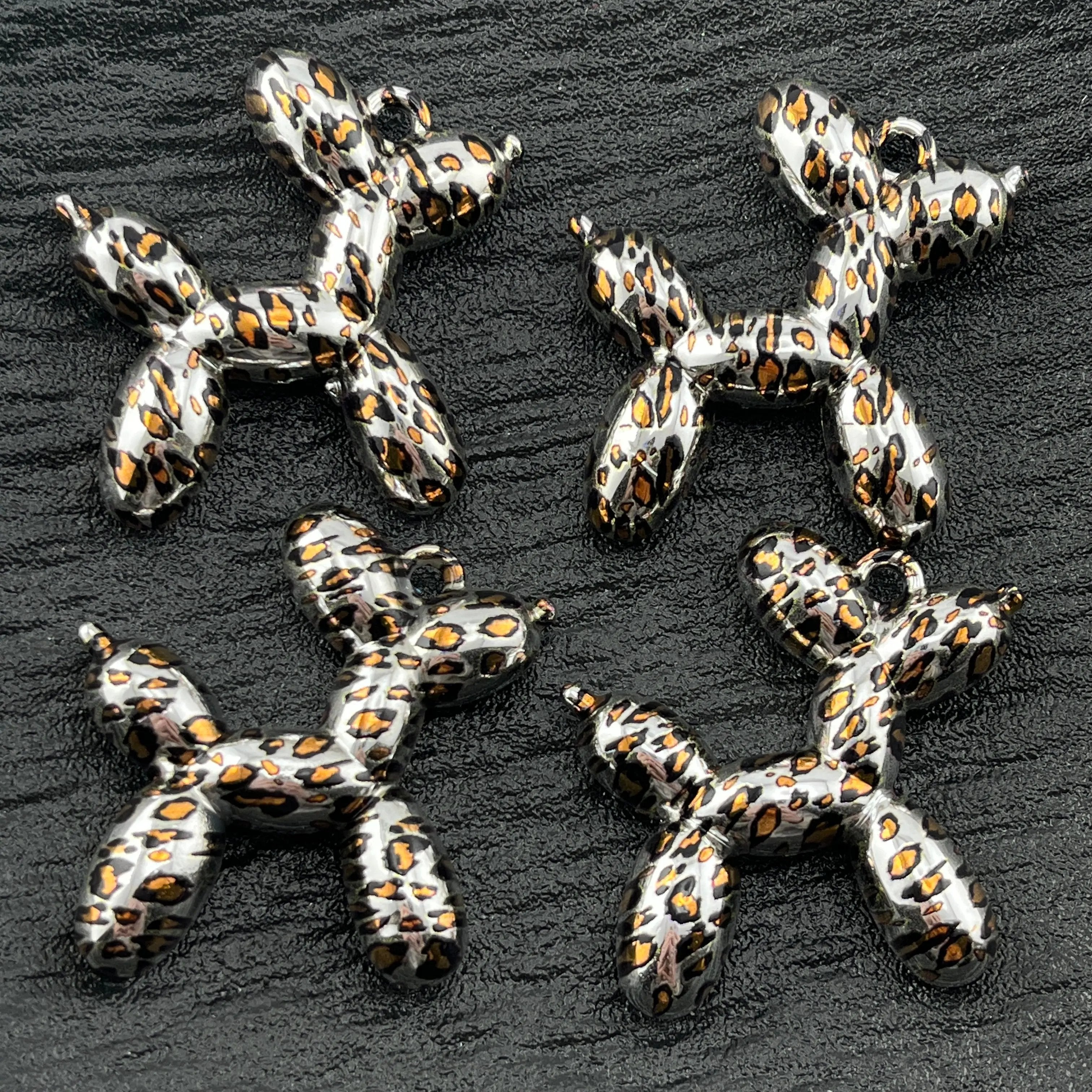 FS2406- 5PCS 45MM Leopard print dog pendant Zoe's DIY Shop