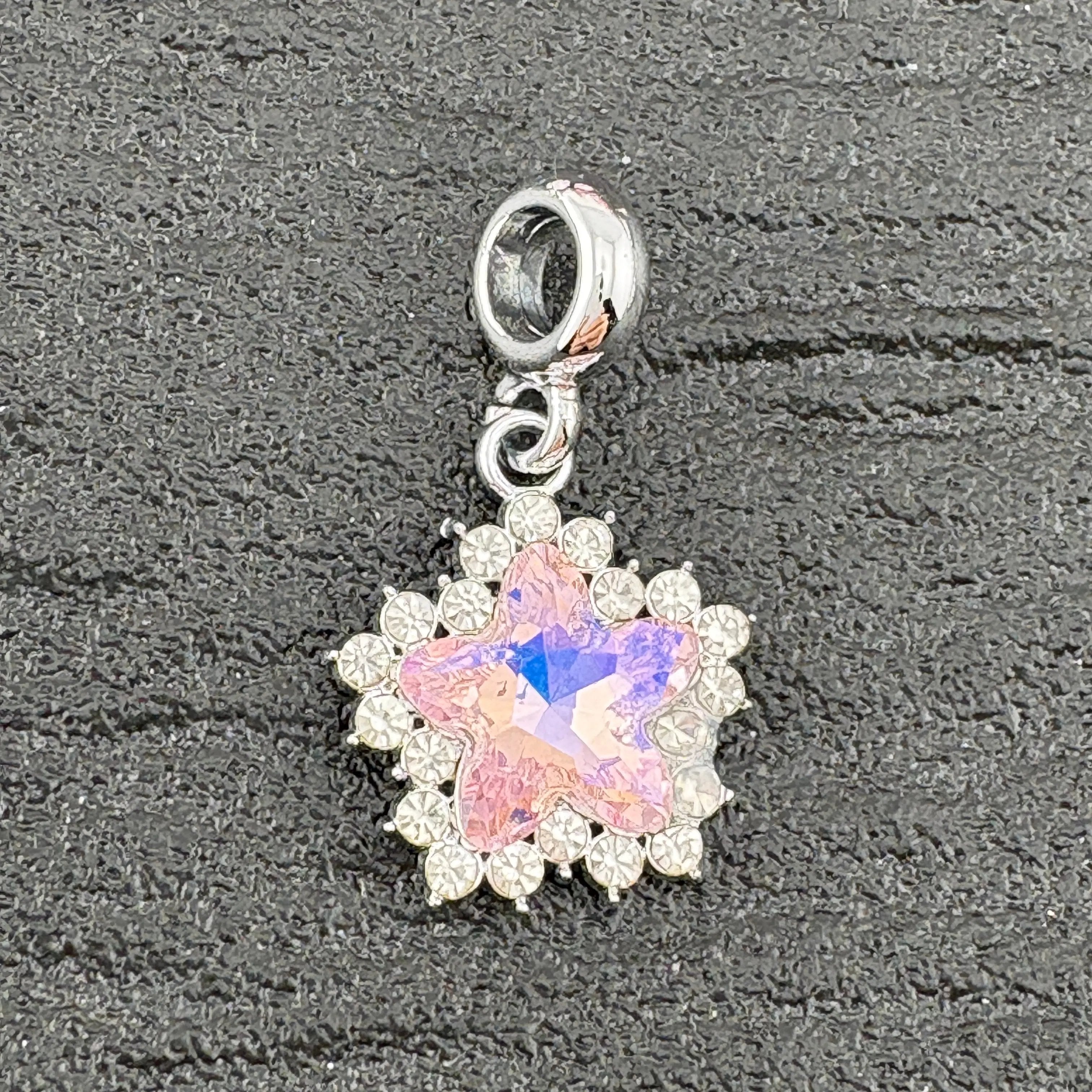 FS2417- Star Snowflake Spacers Charms Fit for pens Zoe's DIY Shop