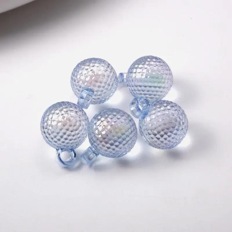 FS2424-16MM Clear Round Dangle Acrylic Beads Fit For Beadable Pens Zoe's DIY Shop