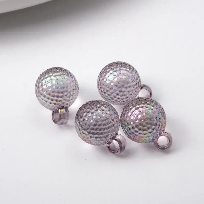 FS2424-16MM Clear Round Dangle Acrylic Beads Fit For Beadable Pens Zoe's DIY Shop