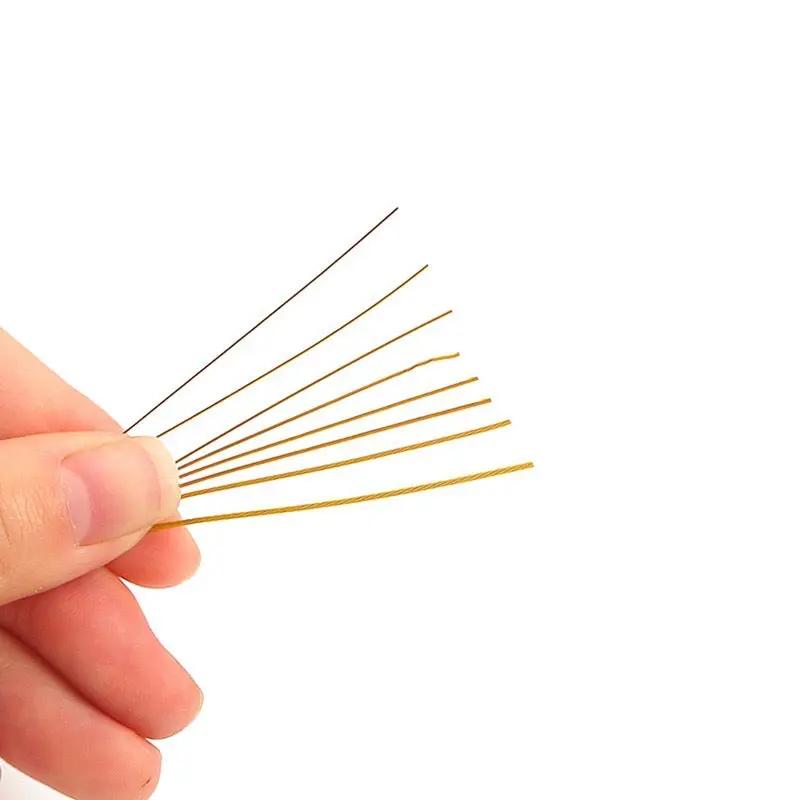 FS2443- 1 Roll Gold Color Steel Wire For Making Keychain Zoe's DIY Shop