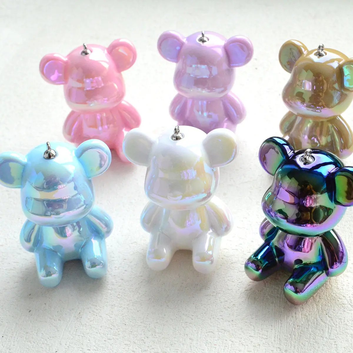 FS2453-1 Piece UV Bear Pendant Zoe's DIY Shop