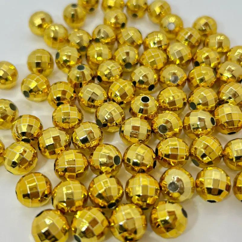 FS2455-16mm Metallic Disco Acrylic Beads Fit For Beadable Pens Zoe's DIY Shop