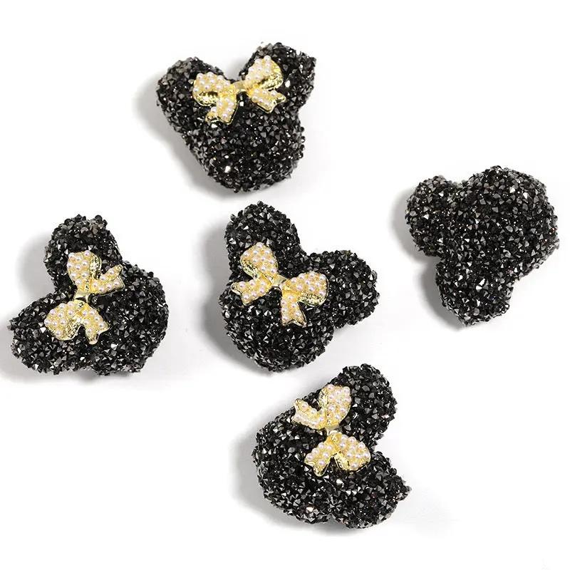 FS2458-27mm*29mm Mickey Head Sugar Acrylic Beads Fit For Beadable Pens Zoe's DIY Shop