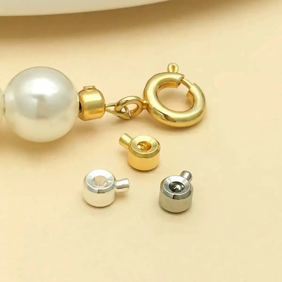 FS2517- 2.9*2.4MM Steel wire positioning beads Zoe's DIY Shop